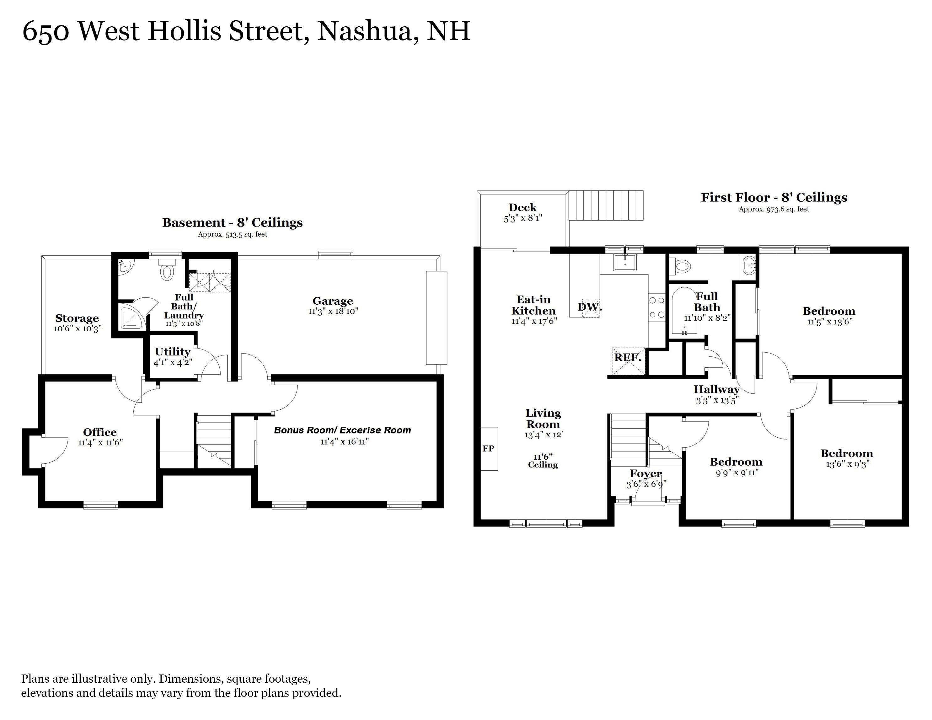 Nashua, New Hampshire, 03062, United States, 3 Bedrooms Bedrooms, ,1 BathroomBathrooms,Residential,For Sale,1942158