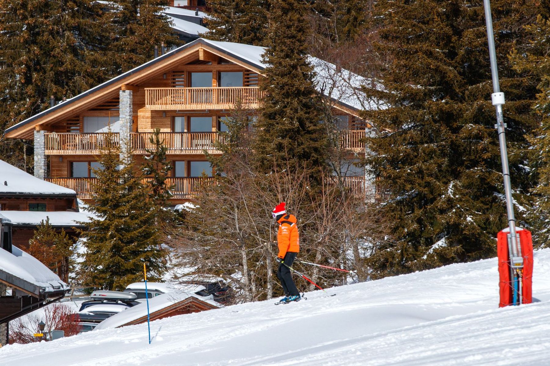 Villars, luxurious 6 pcs contemporary, garden, 2 parkings, ski in/ski out - 物件實景