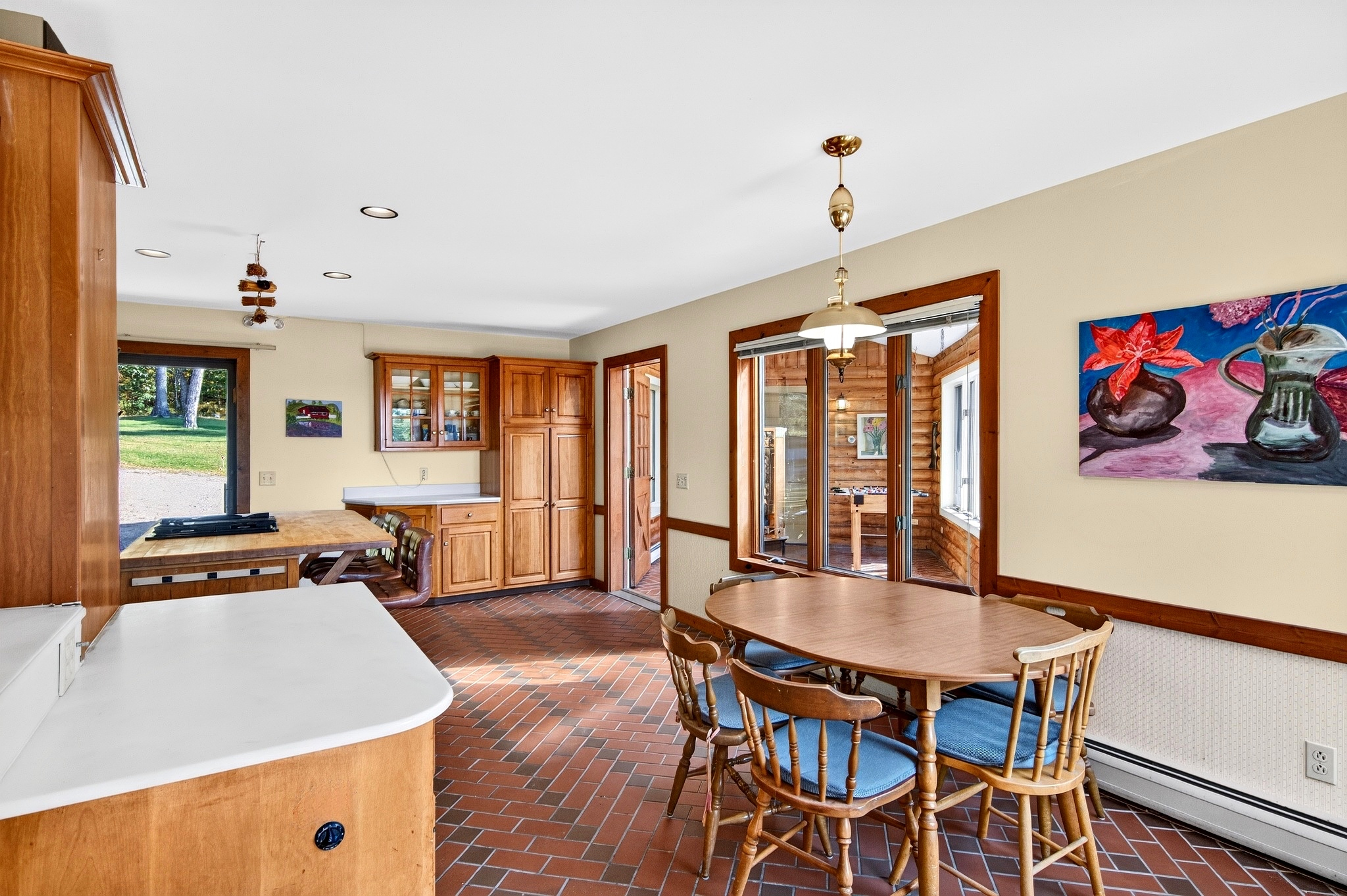  10-Acre Log Contemporary Near Jacob