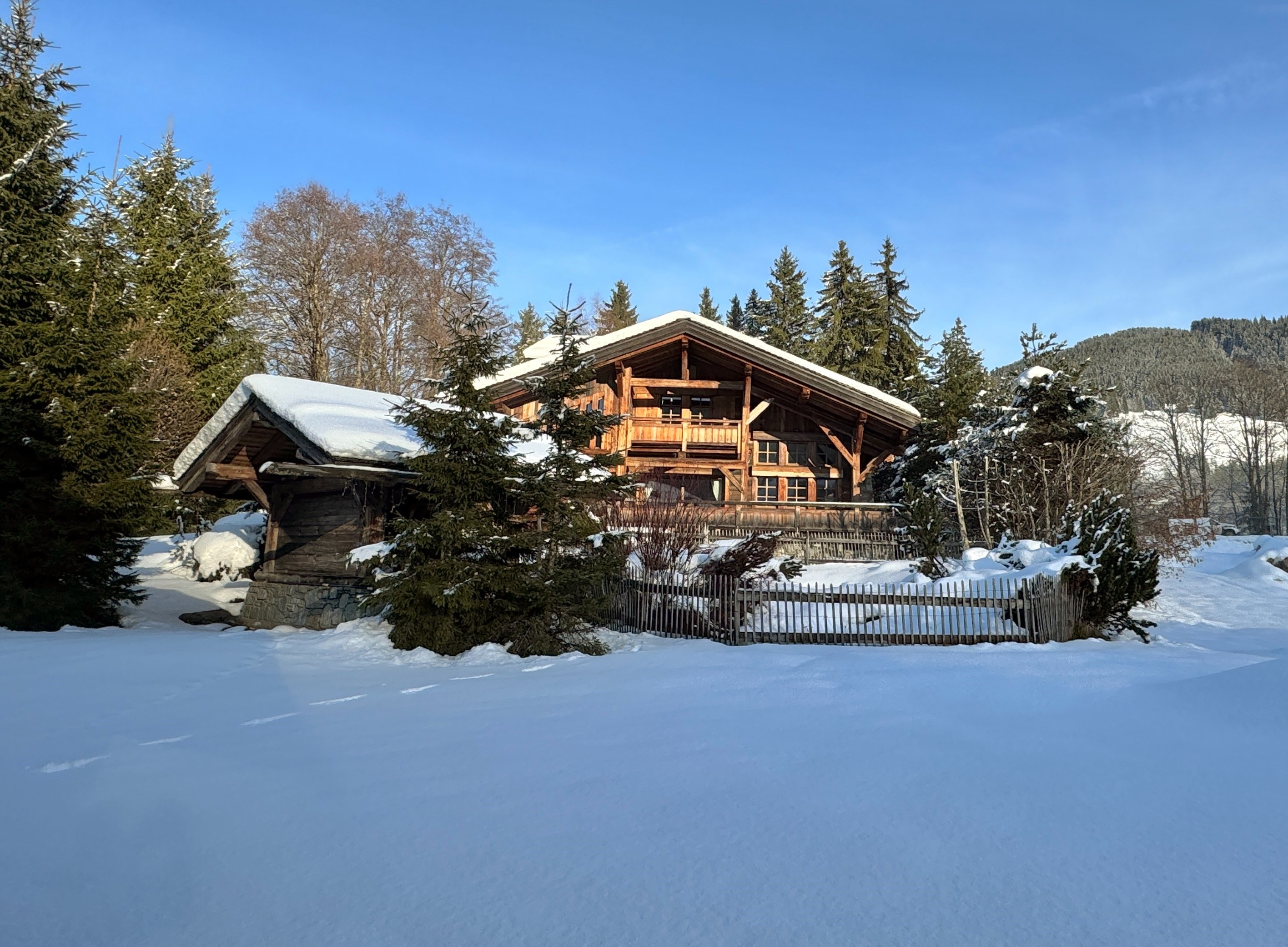  Chalet Bella Vista : 460 sqm of authenticity nestled in the heights of Megève - 物件實景