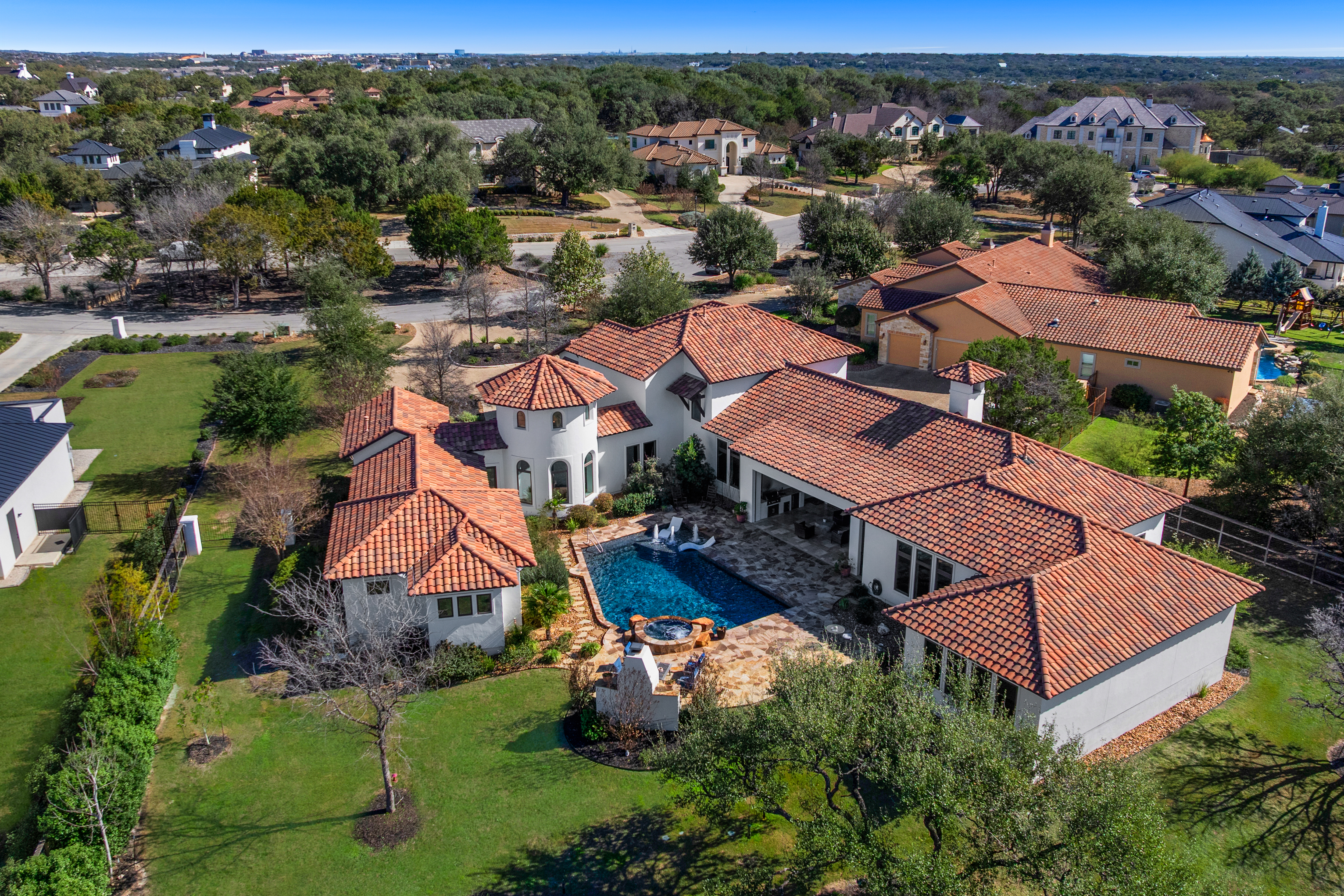  Luxury Greenbelt Estate in The Huntington at Shavano Park - 物件實景