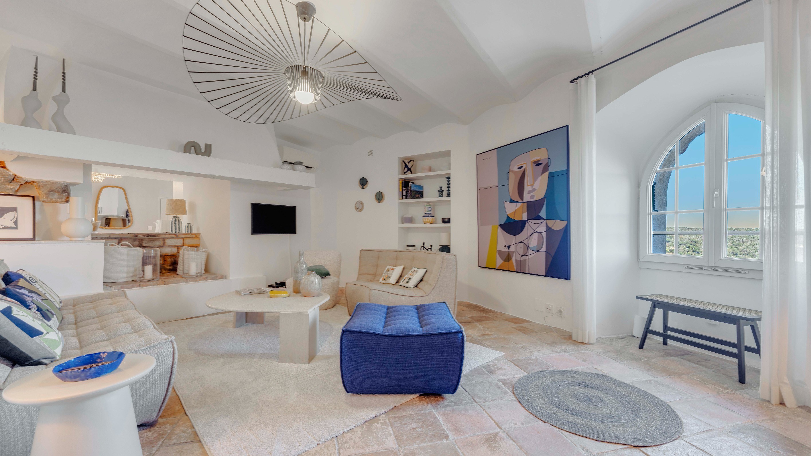  Sole Agent - Renovated village house with terrace and sea view in Ramatuelle - 物件實景