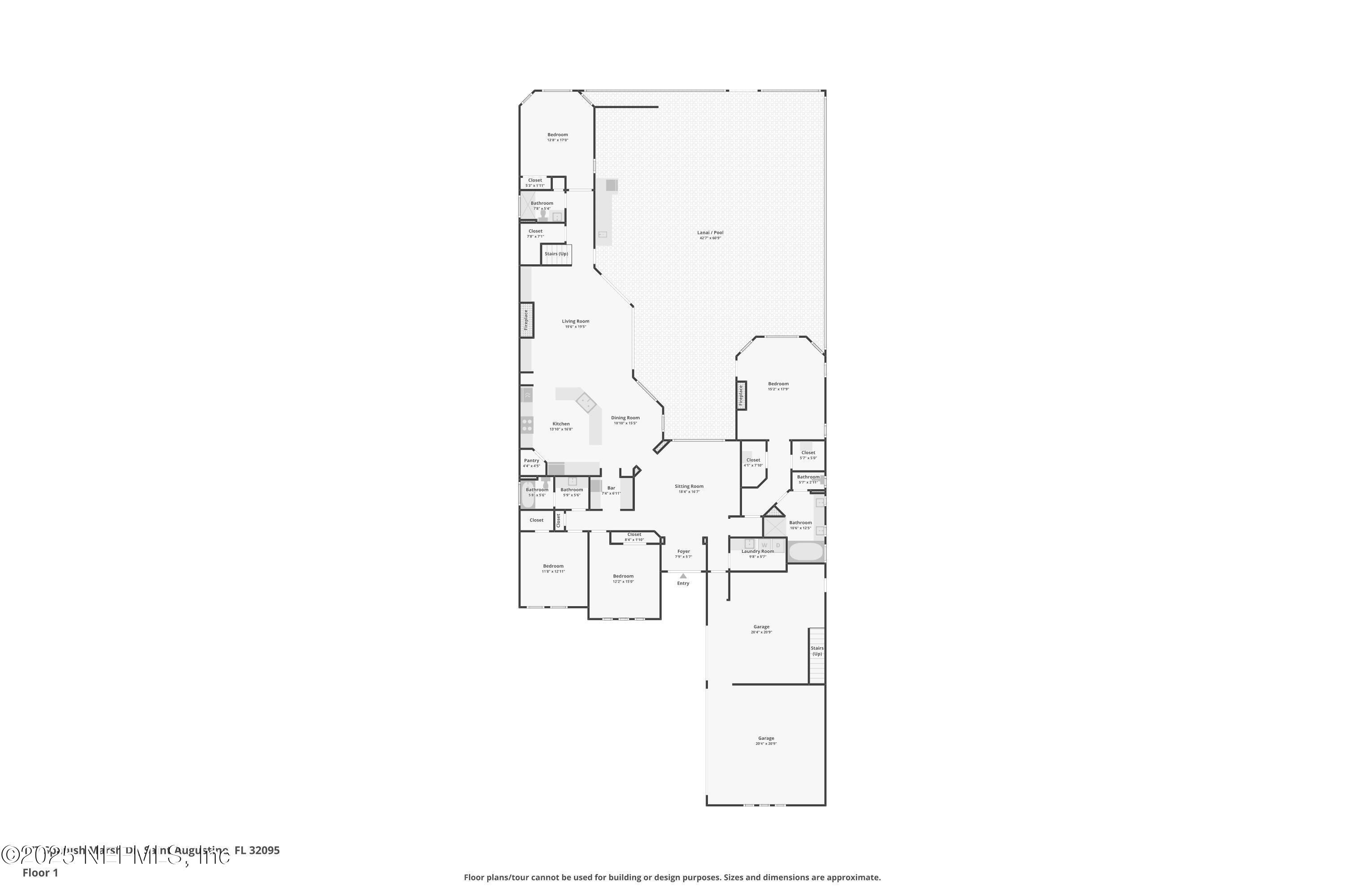 St Augustine, Florida, 32095, United States, 5 Bedrooms Bedrooms, ,4 BathroomsBathrooms,Residential,For Sale,1707370