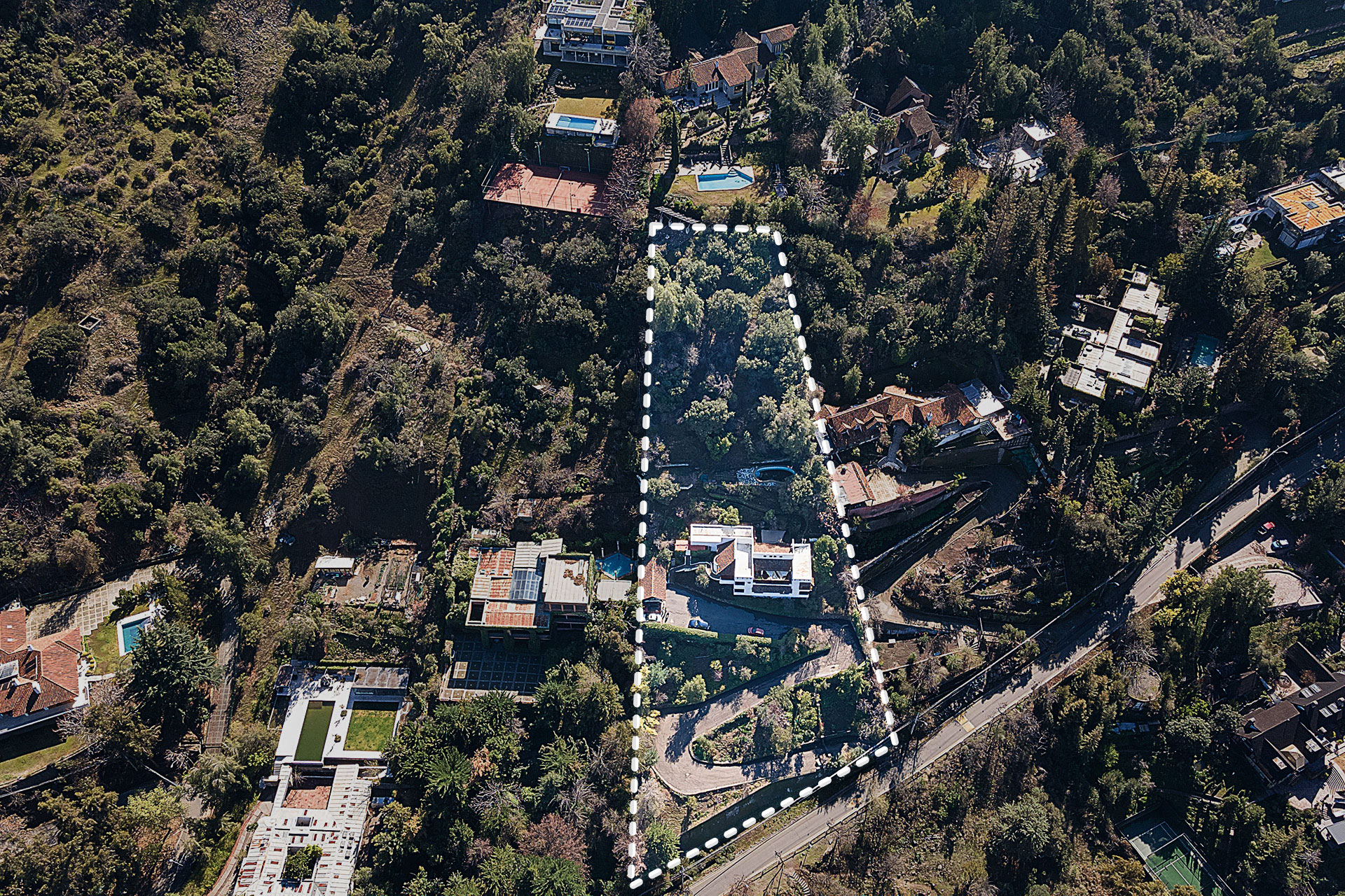  Home on 5,000 m² with spectacular panoramic views of Santiago – Lo Curro - 物件實景