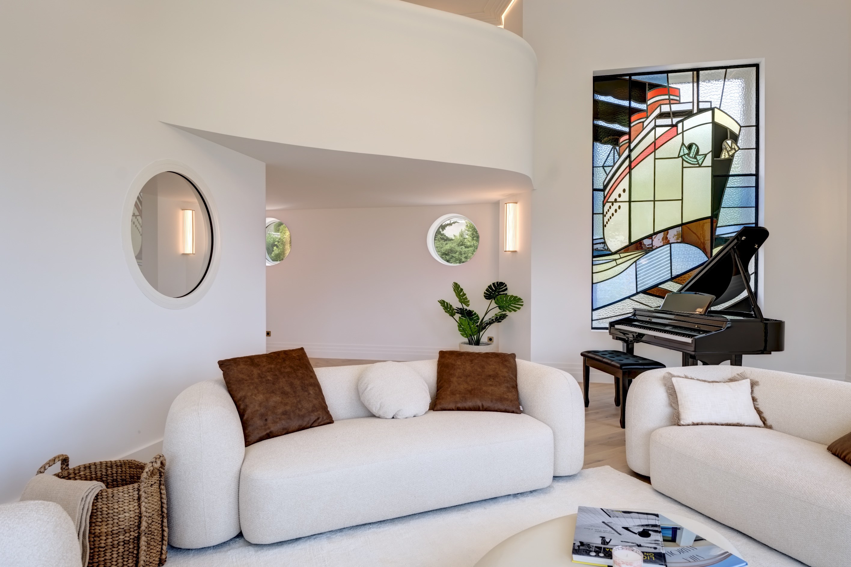  La Garoupe: 255 sq m Art Deco Villa with Rooftop Pool - 物件實景