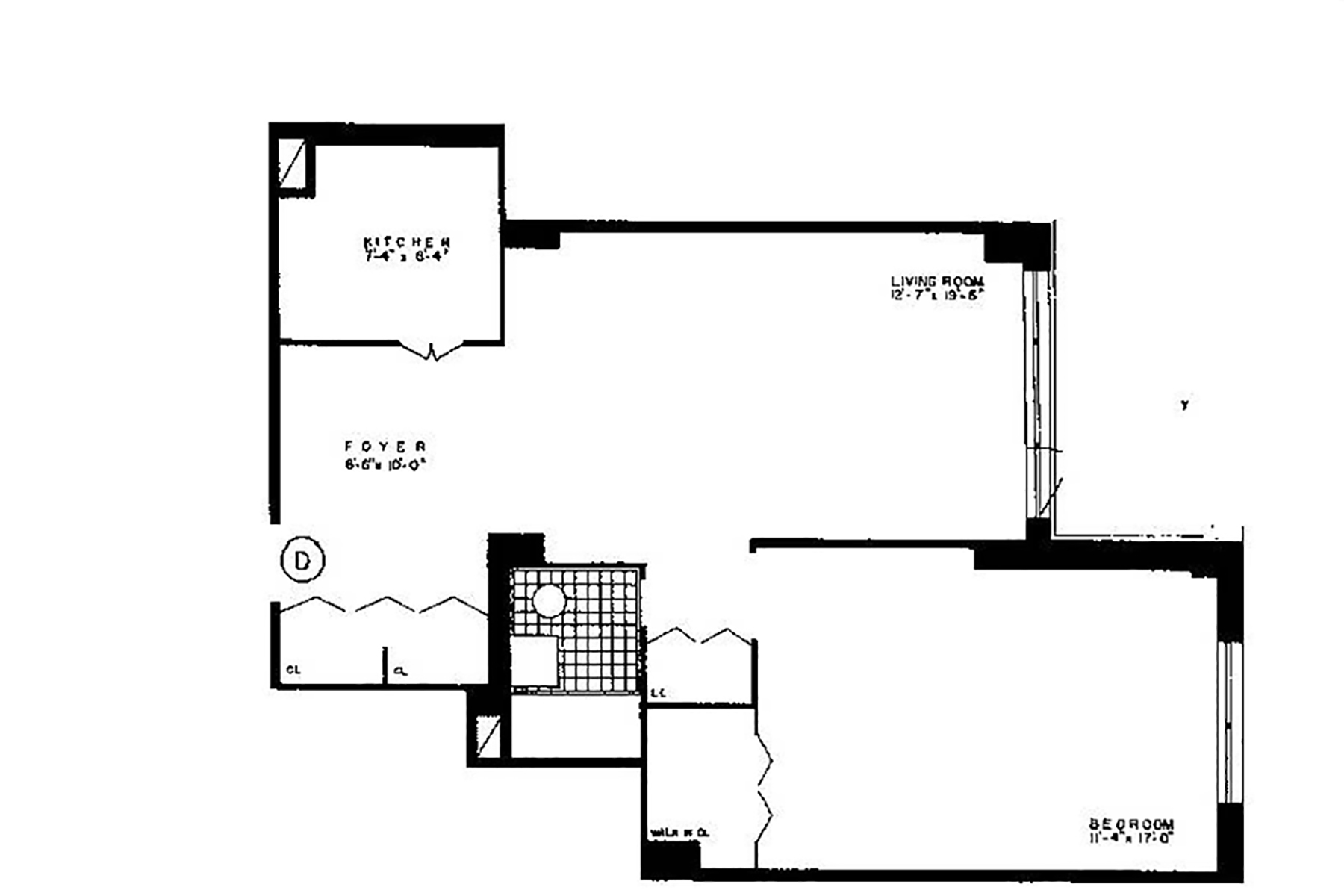 Bright & Large 1 Bed - Needs TLC - 物件實景