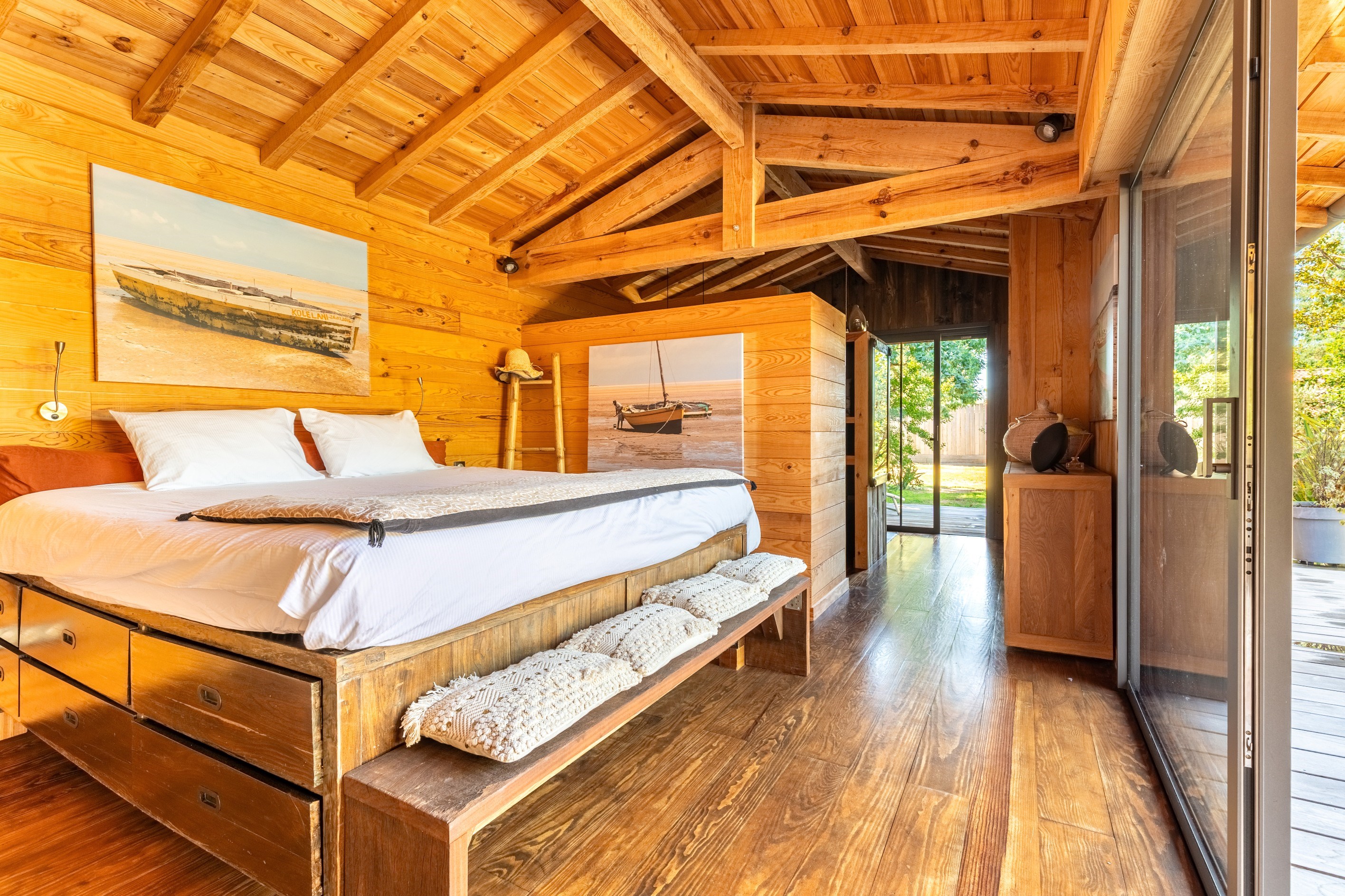  LA TESTE DE BUCH - SUBLIME WOODEN VILLA - SUPERB SWIMMING POOL - OUTBUILDING - … - 物件實景