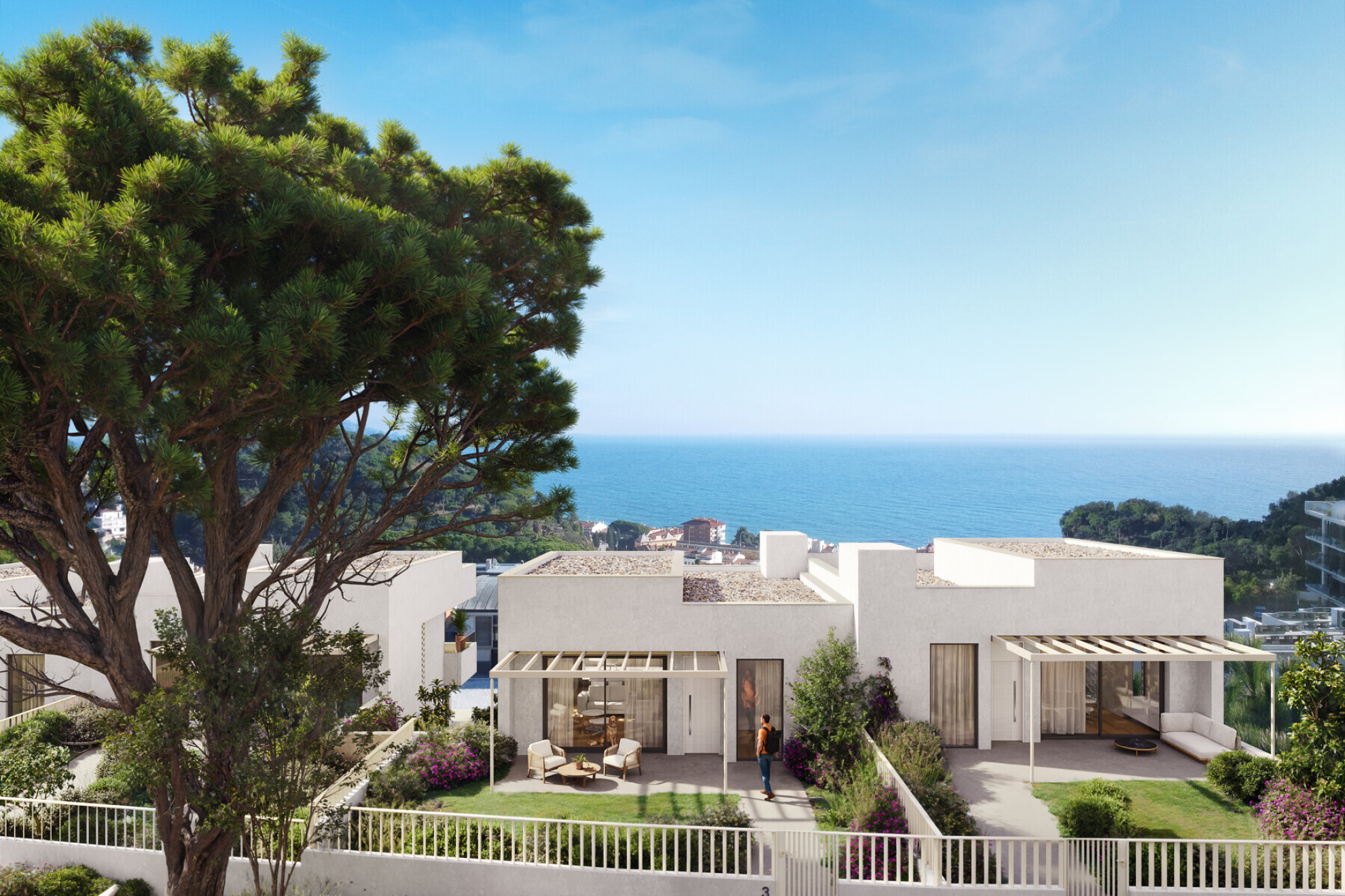  Newly built house with sea views in Caldes d