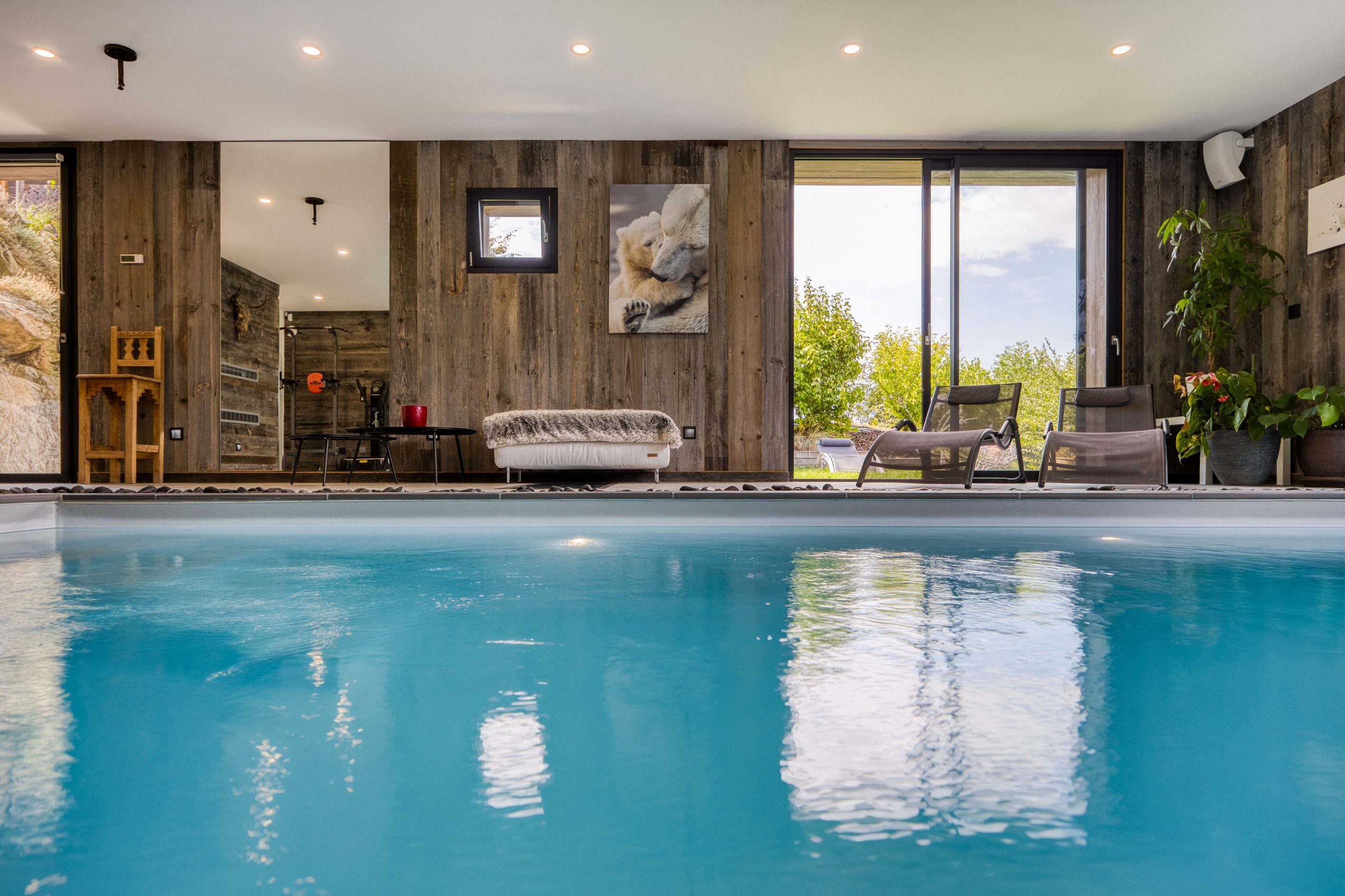  Chalet Éminence - Panoramic view in Saint-Gervais-les-Bains - 物件實景