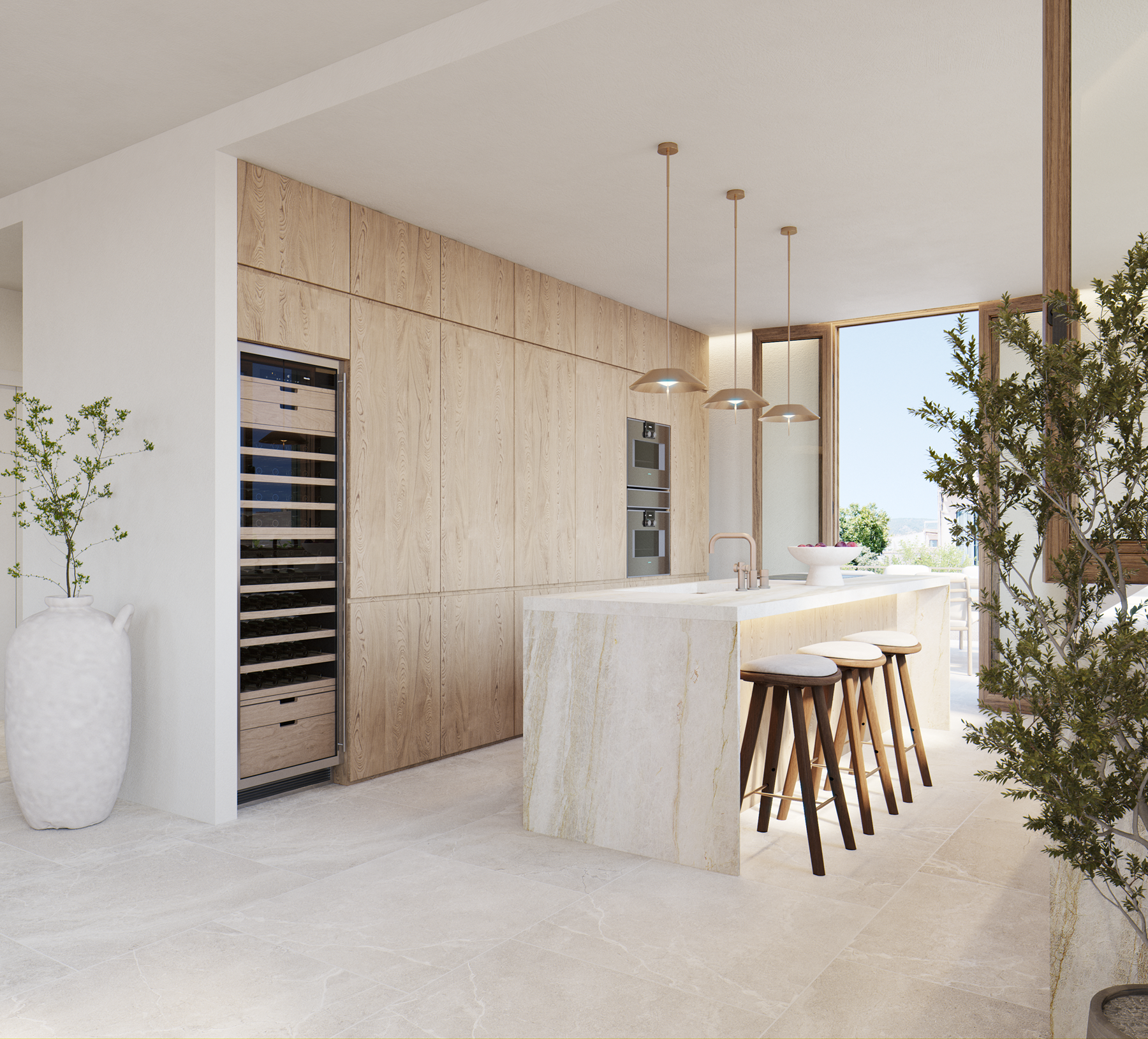  Contemporary flat with sea views, pool, and private garden in Palma - 物件實景
