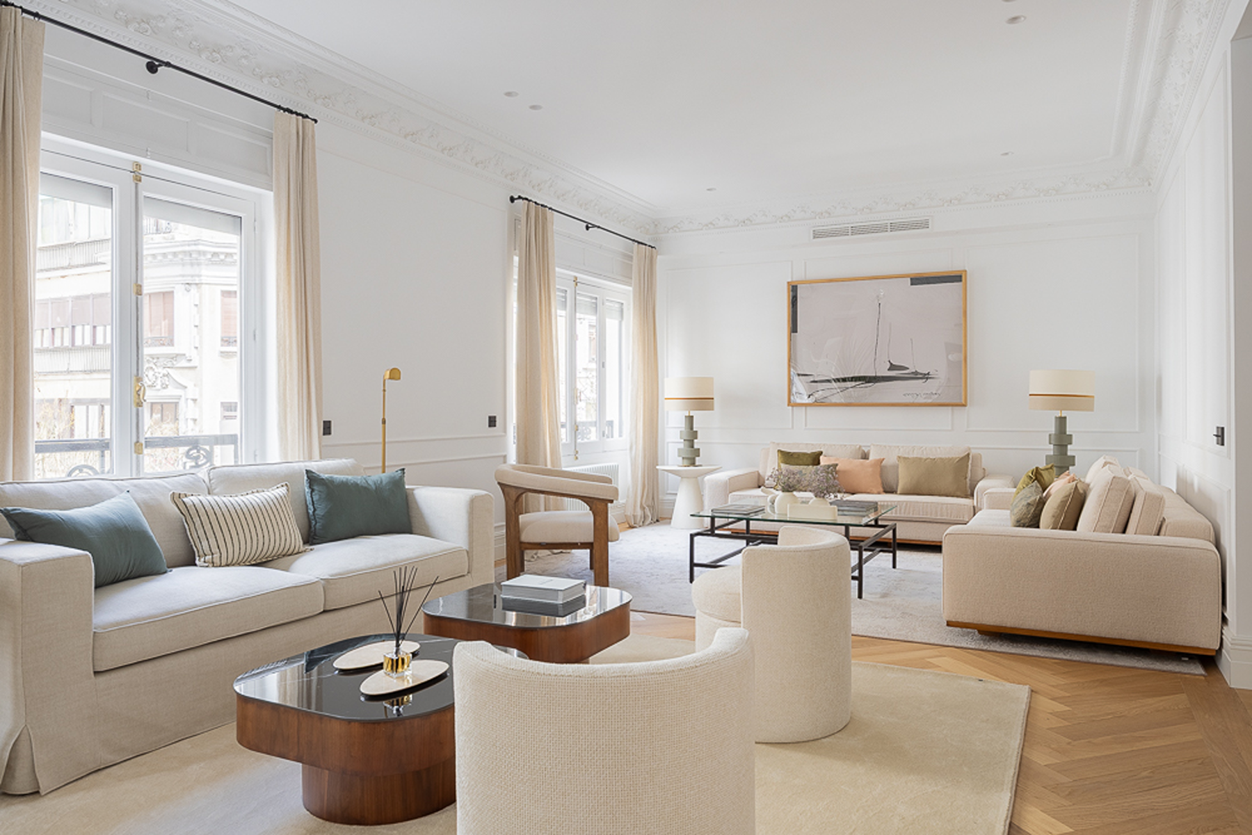  Refurbished stately apartment with terrace in Recoletos, Madrid - 物件實景