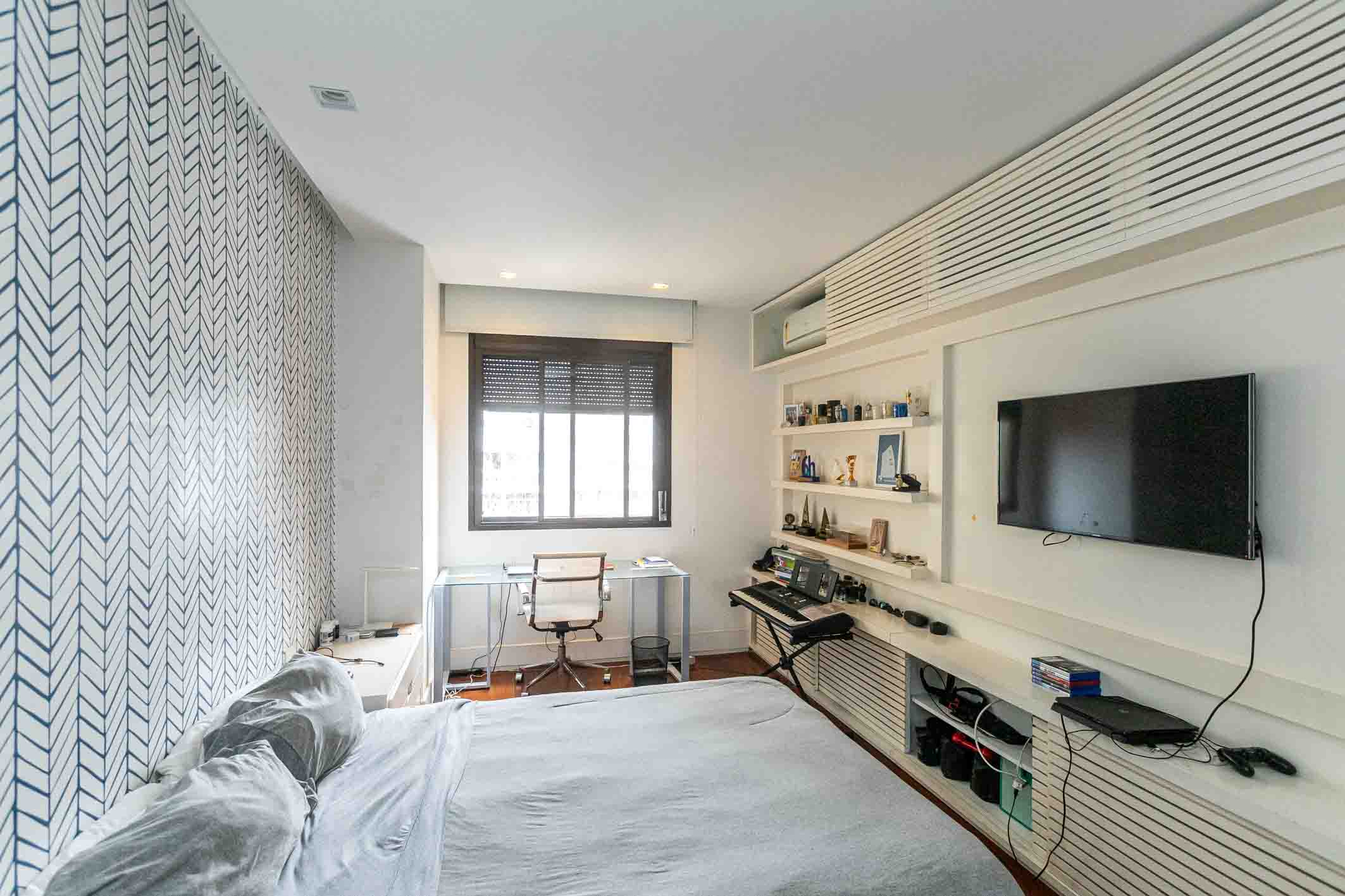  Apartment with three parking spaces and views of Lagoa in Ipanema - 物件實景