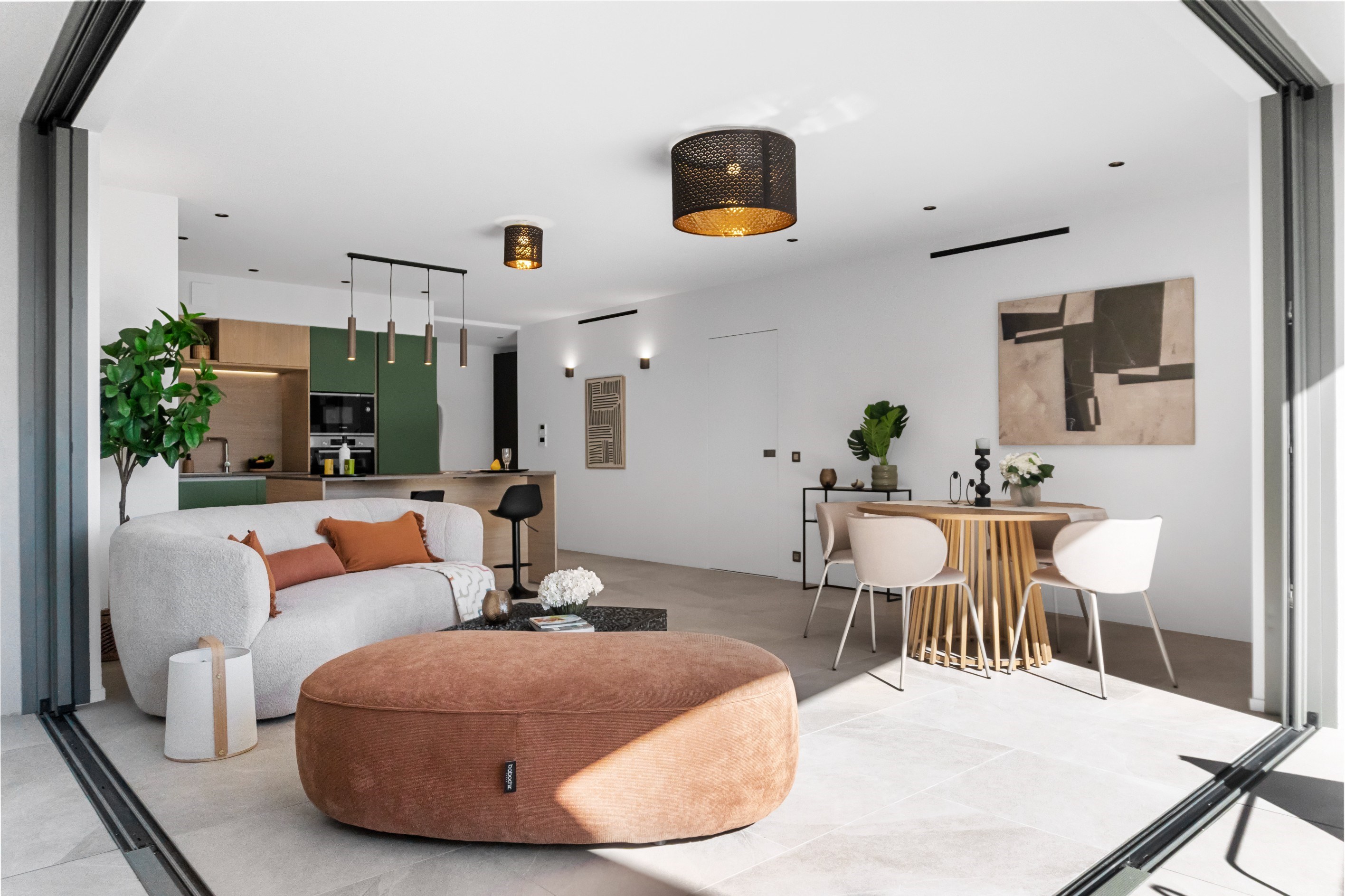  New luxury apartment with terrace and sea glimpse near Mandelieu, French Riviera - 物件實景