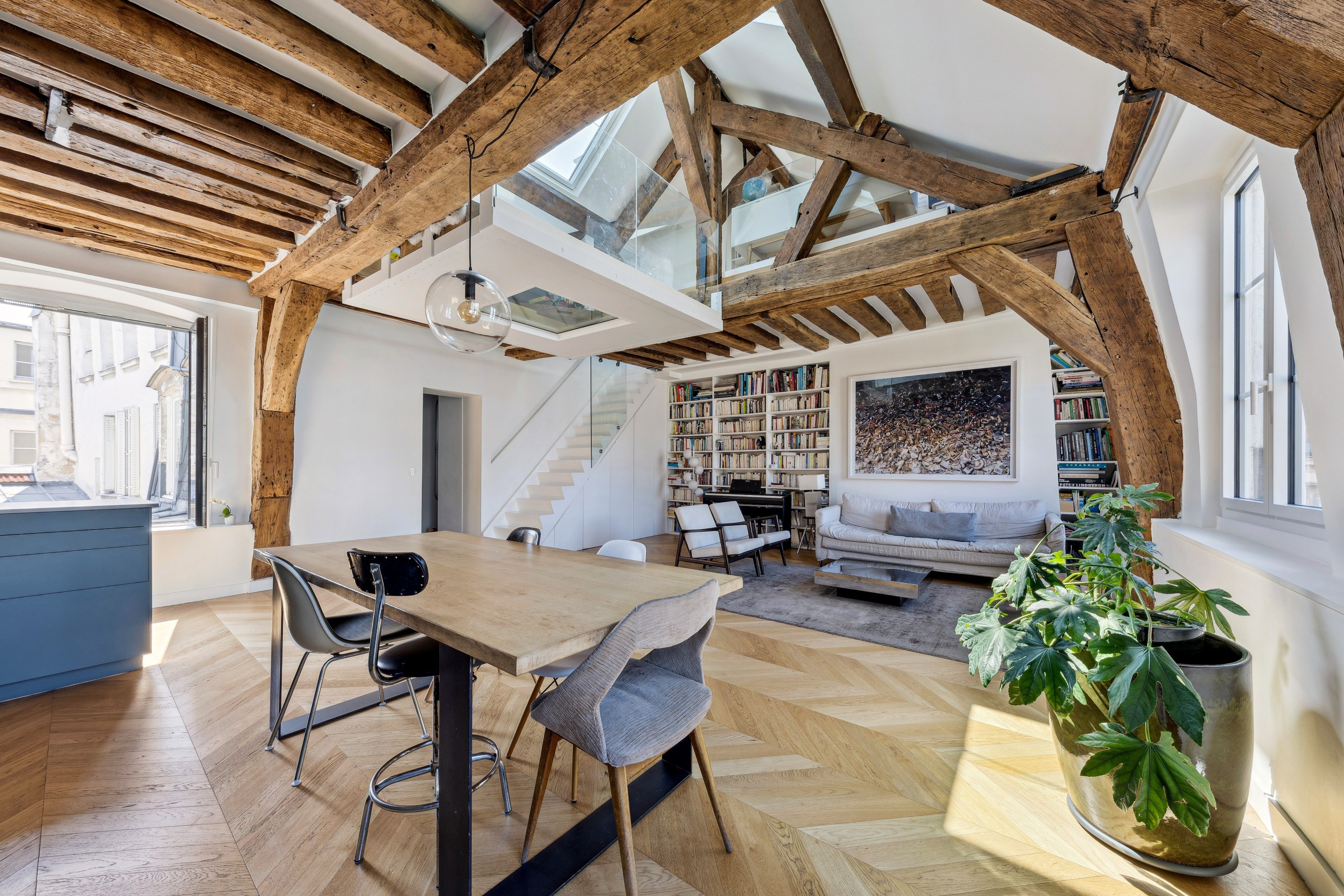  FOR SALE - Apartment - Bourse du Commerce - 75001 PARIS - 2 bedrooms - 1 office - 物件實景