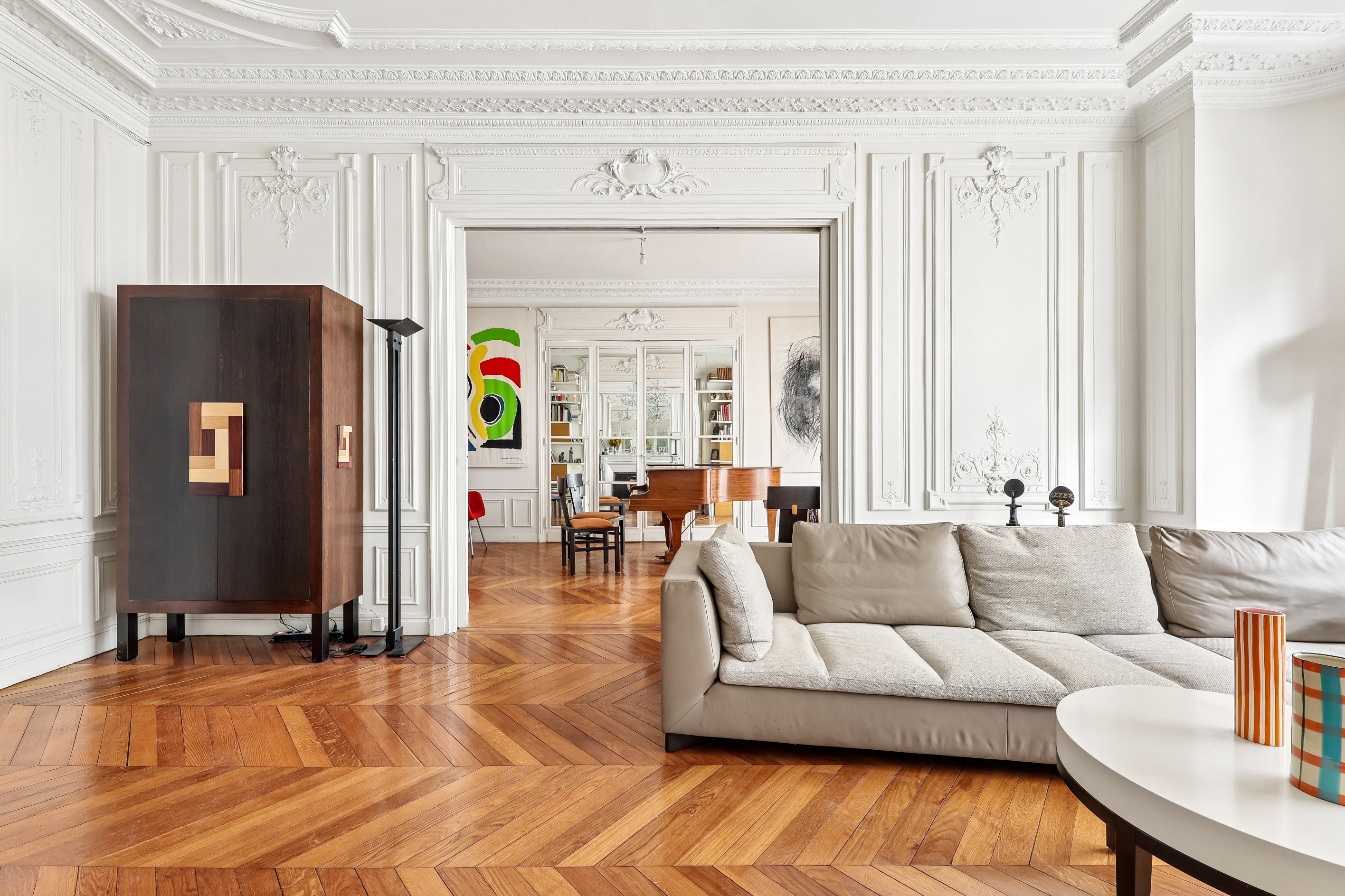  Paris IX – Stunning 245 sqm family apartment with balcony and triple reception … - 物件實景