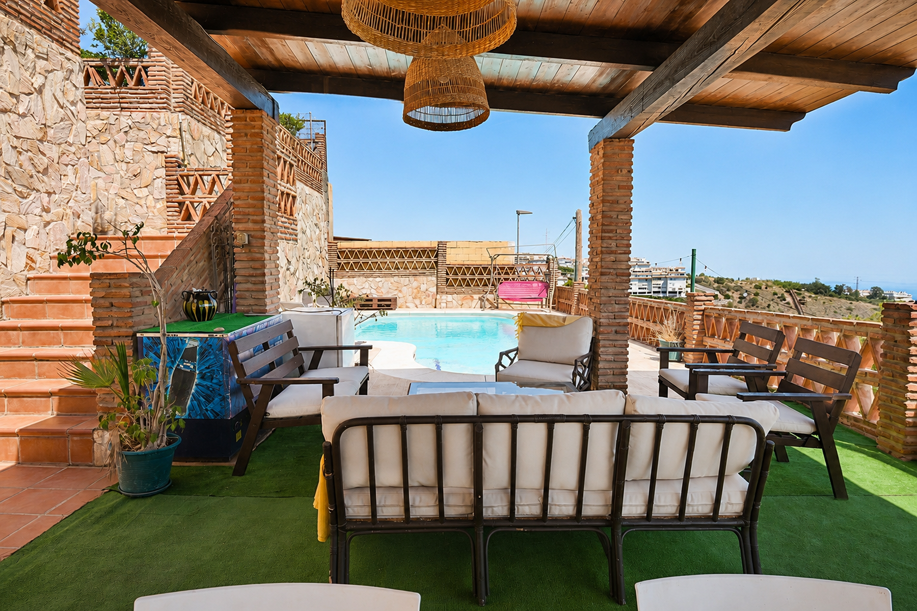  South-facing villa with panoramic sea views in La Cala del Moral - 物件實景