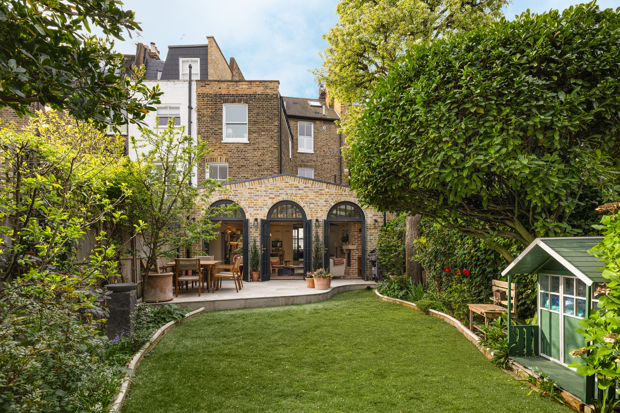  Handsome Six-Bedroom Fulham House Overlooking Hurlingham Park - 物件實景