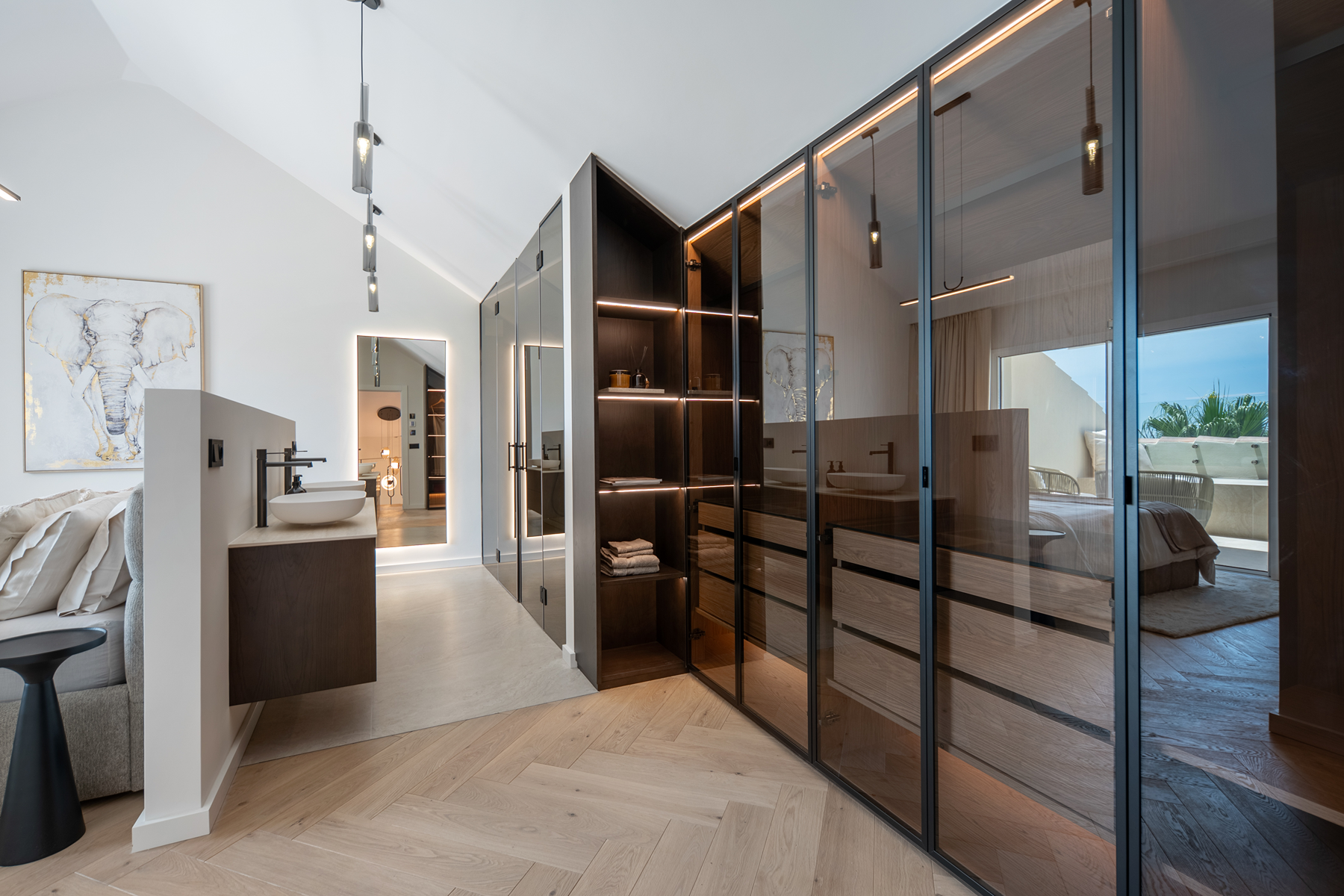  South-facing duplex penthouse with sea views in Nueva Andalucía - 物件實景