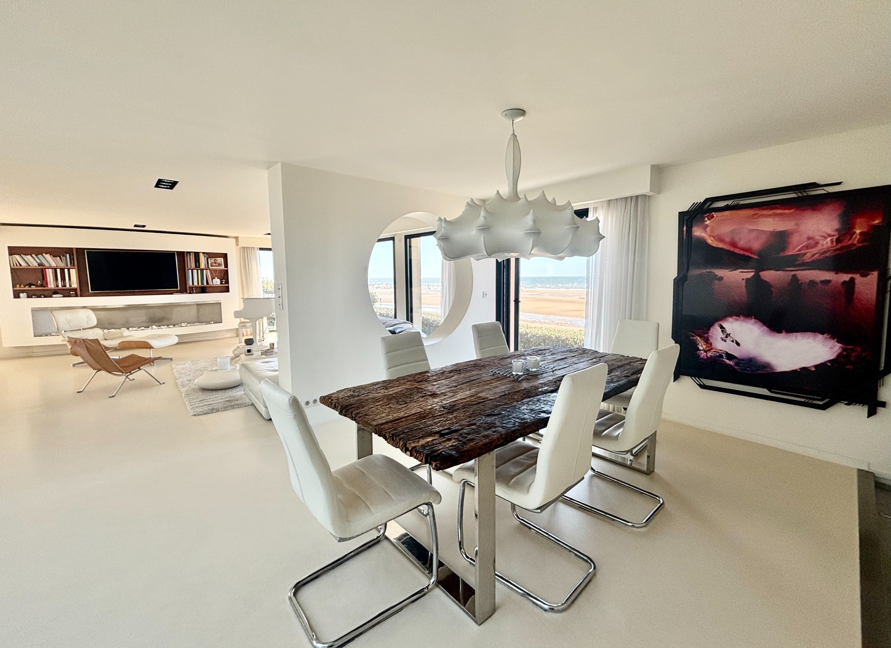  Normandy, Côte Fleurie, Exceptional architect-designed villa - Direct beach acc… - 物件實景