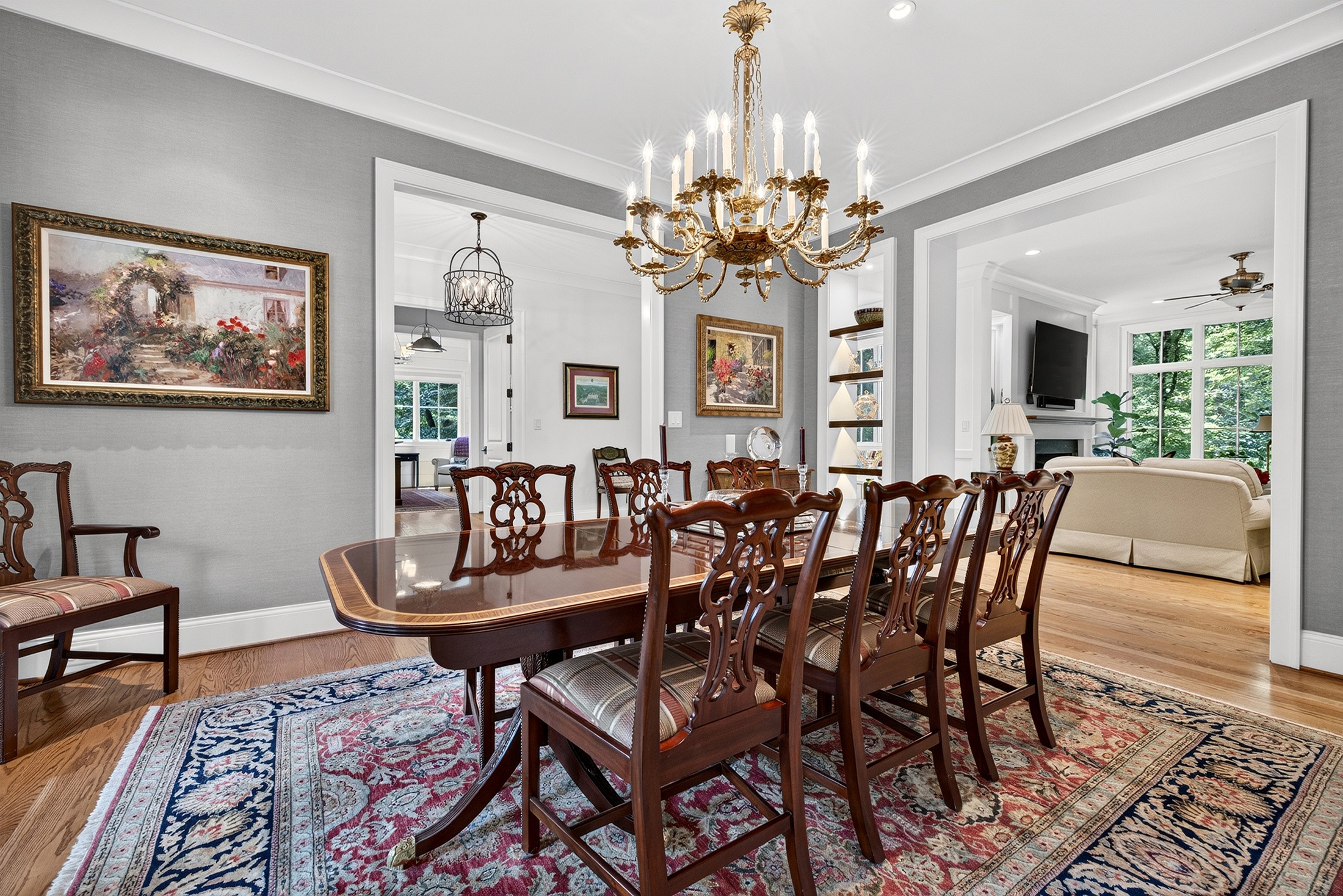  Exceptional Custom Residence Nestled on Private Wooded Lot in Chastain Park - 物件實景
