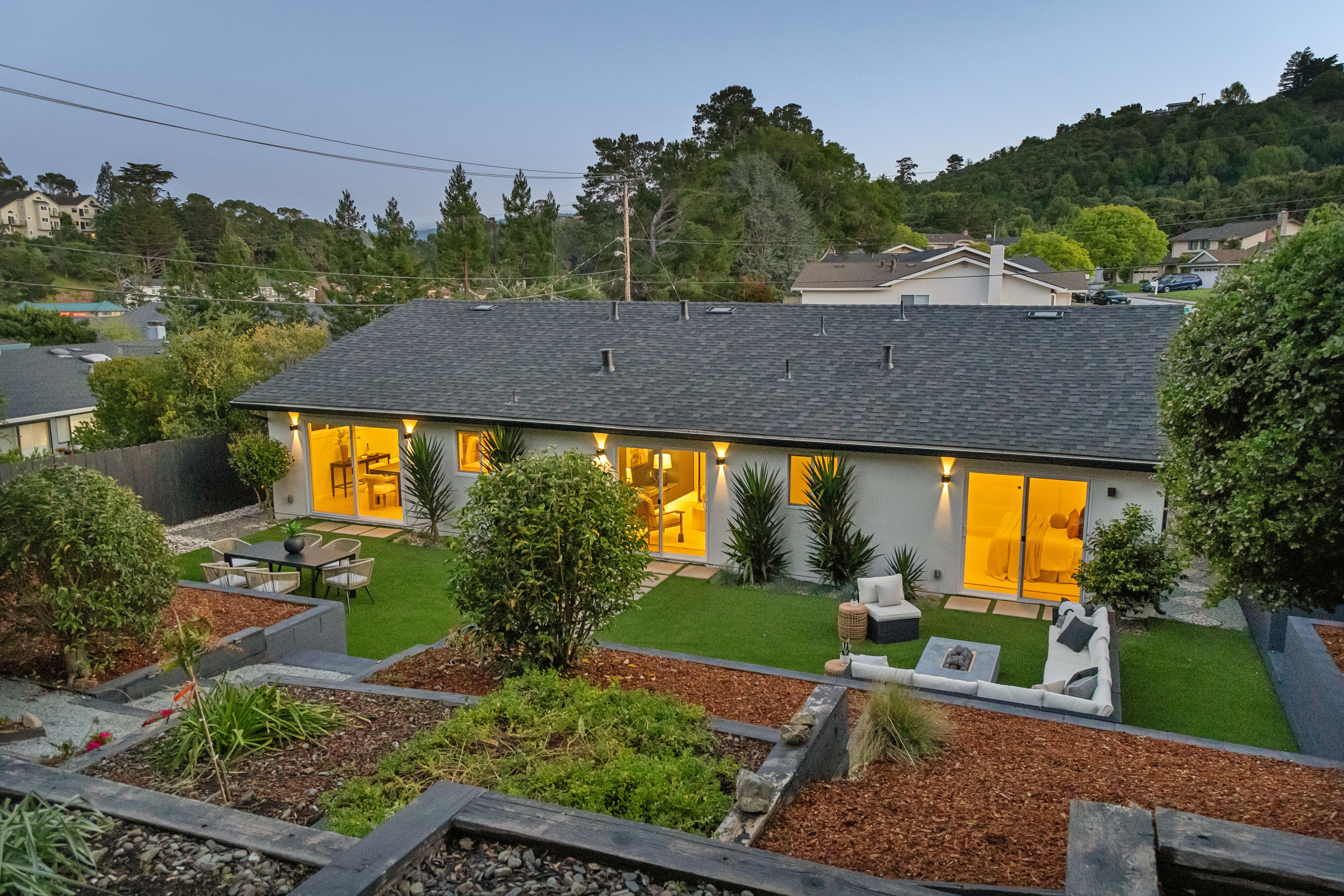  Contemporary San Mateo Single Story Remodeled in 2023 - 物件實景