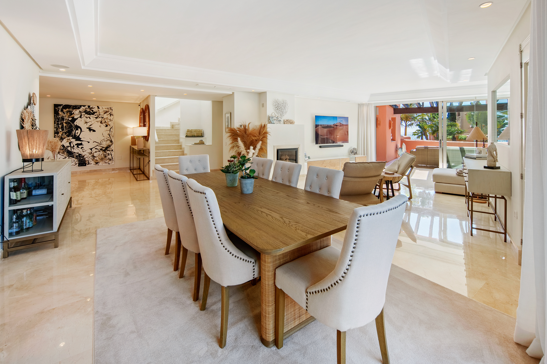 Duplex penthouse with sea views in gated beachfront community, Marbella East - 物件實景