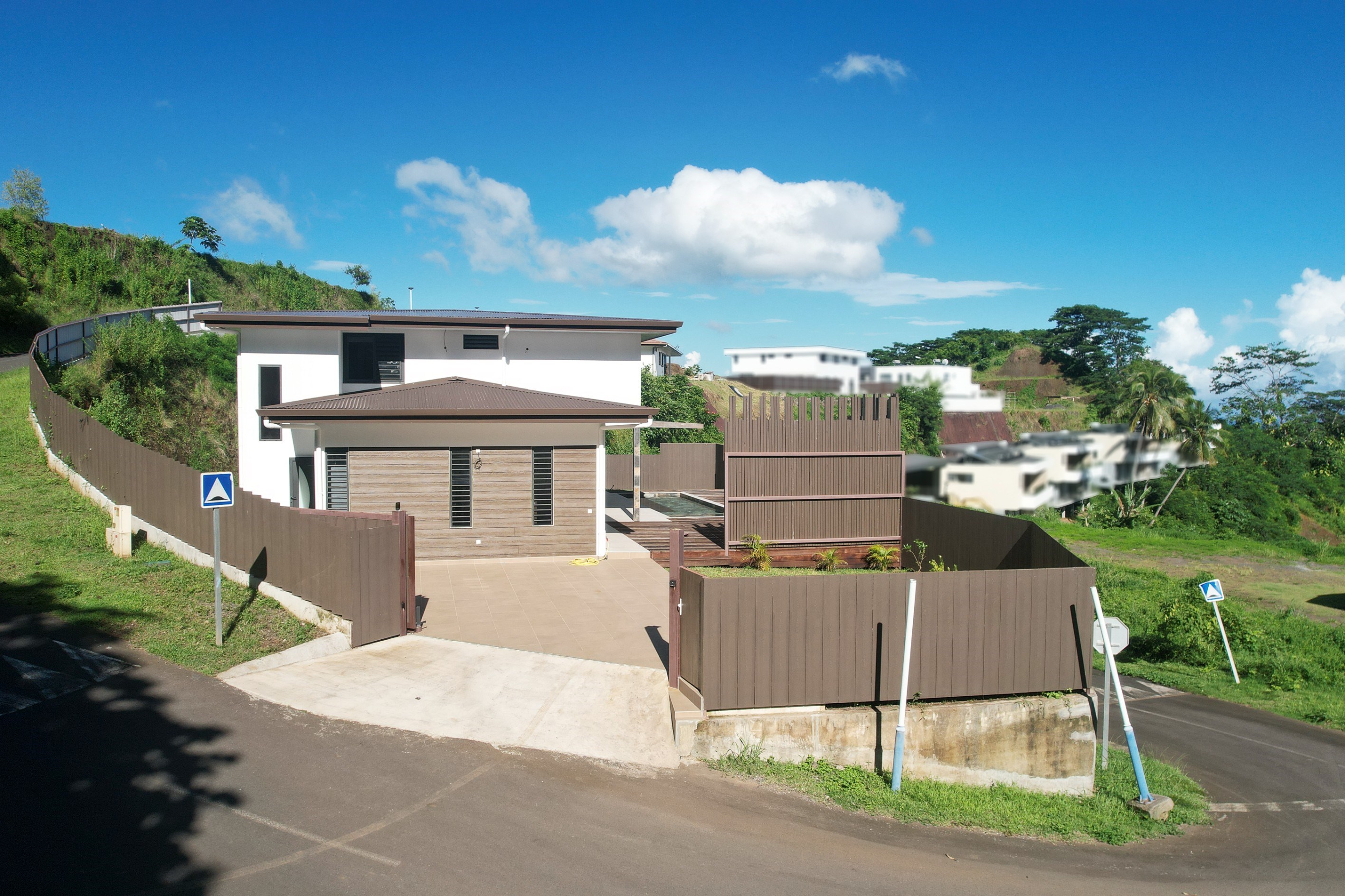  Tahiti - Faaa - New house, four bedrooms with limited sea view - 物件實景