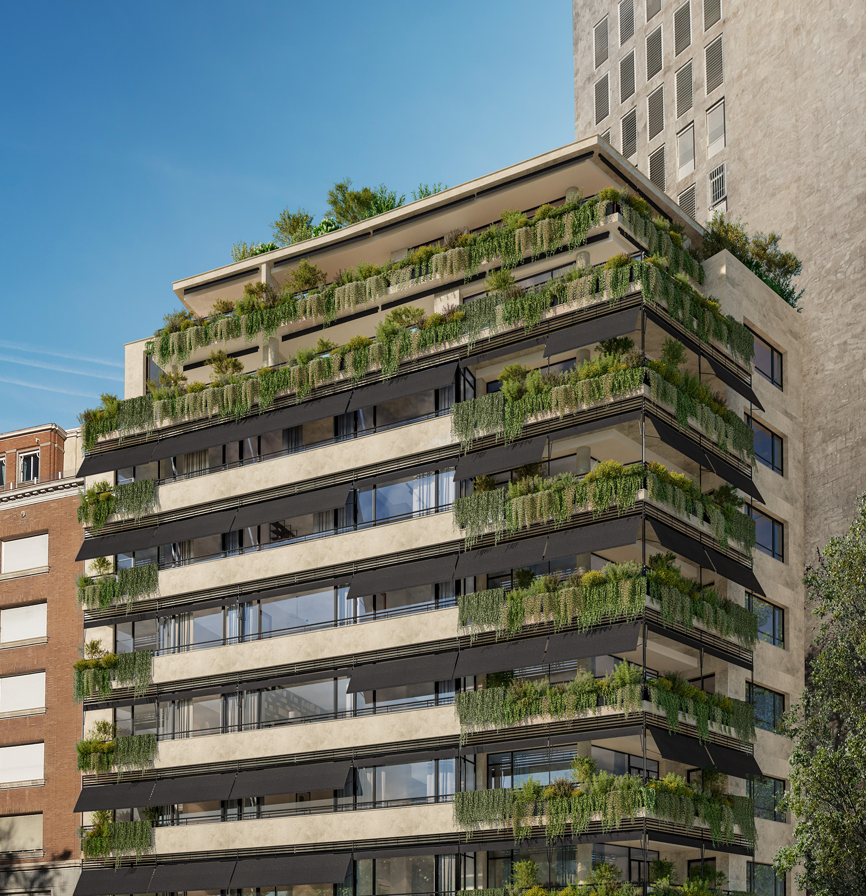  New construction floor in cutting-edge building on Paseo de la Castellana. - 物件實景