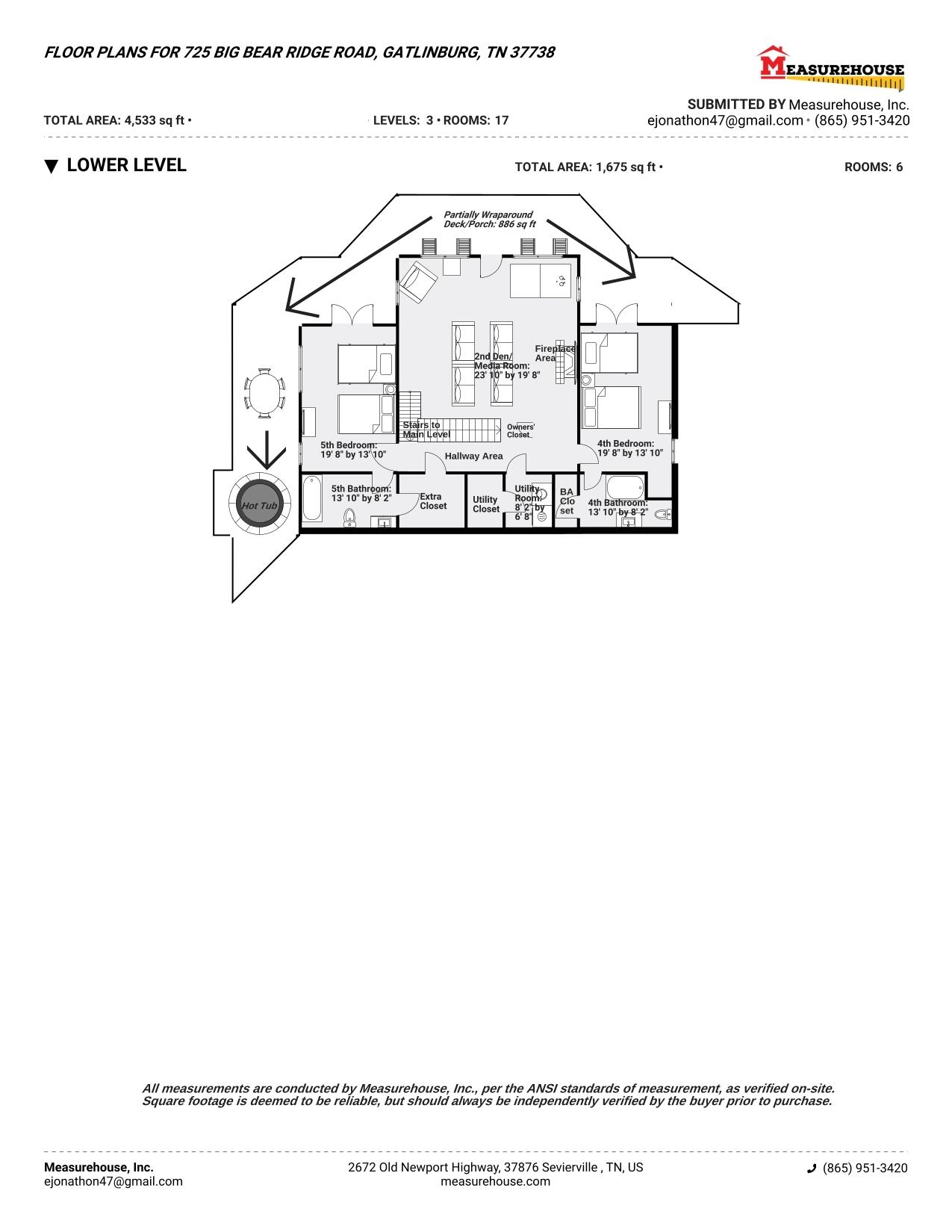 Gatlinburg, Tennessee, 37738, United States, 5 Bedrooms Bedrooms, ,6 BathroomsBathrooms,Residential,For Sale,1981295