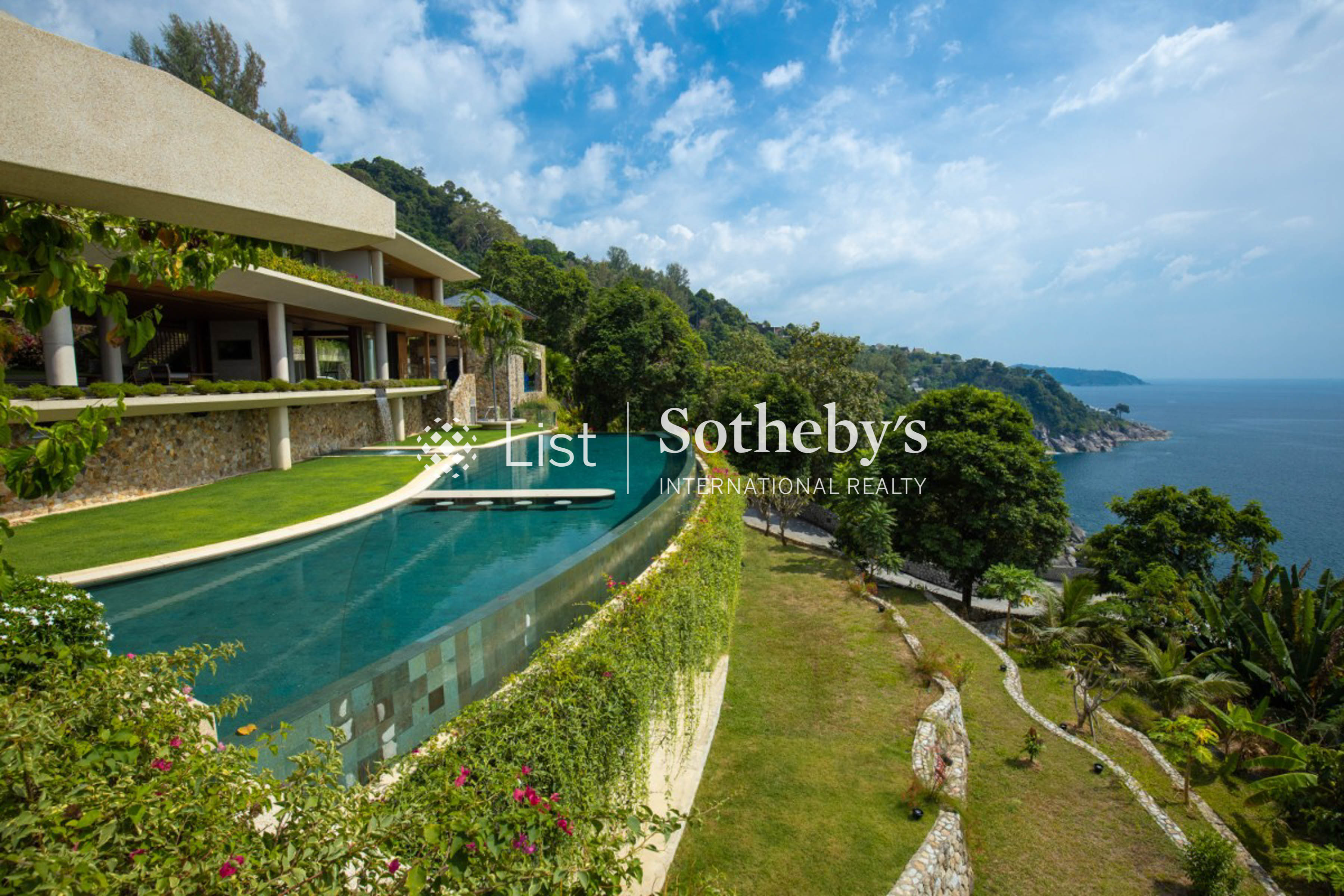  Villa Cascade, Architecturally Significant Hillside Villa in Kamala - 物件實景