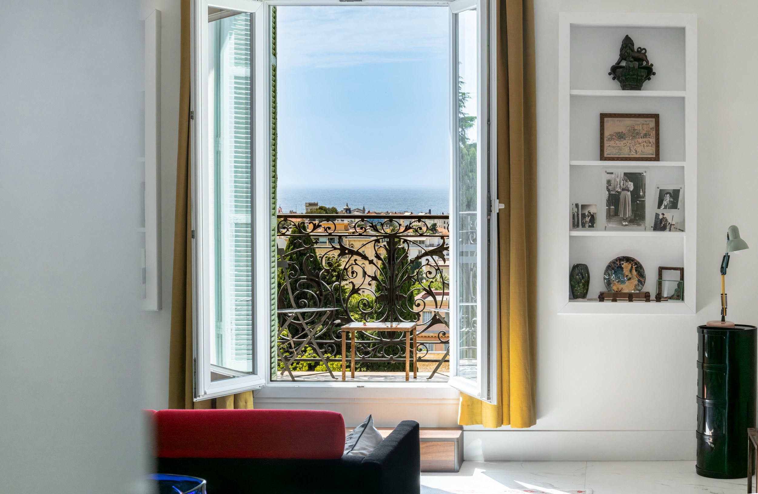  Nice Cimiez bourgeois apartment, historic building balcony open view near centre - 物件實景