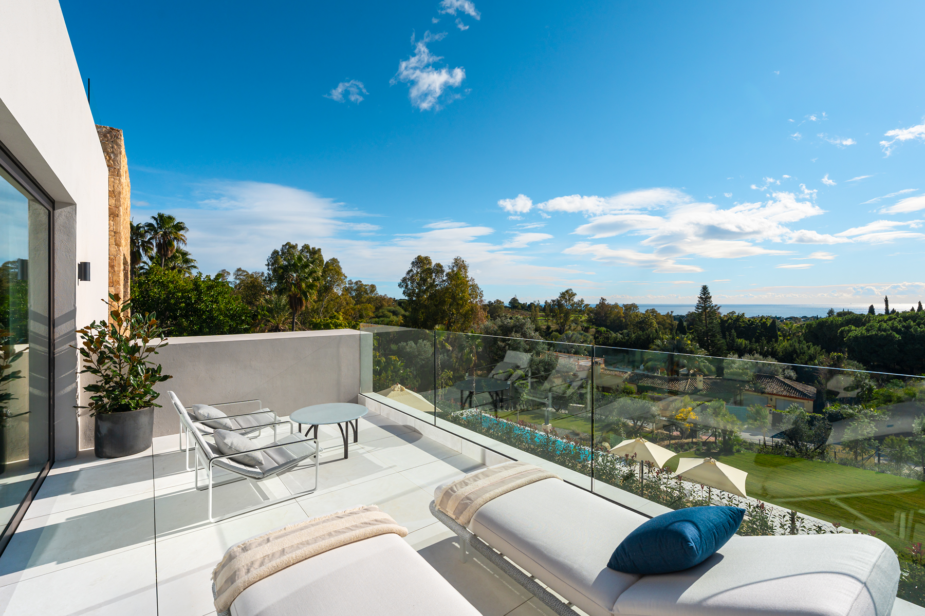  Contemporary designer villa with sea views in Marbella