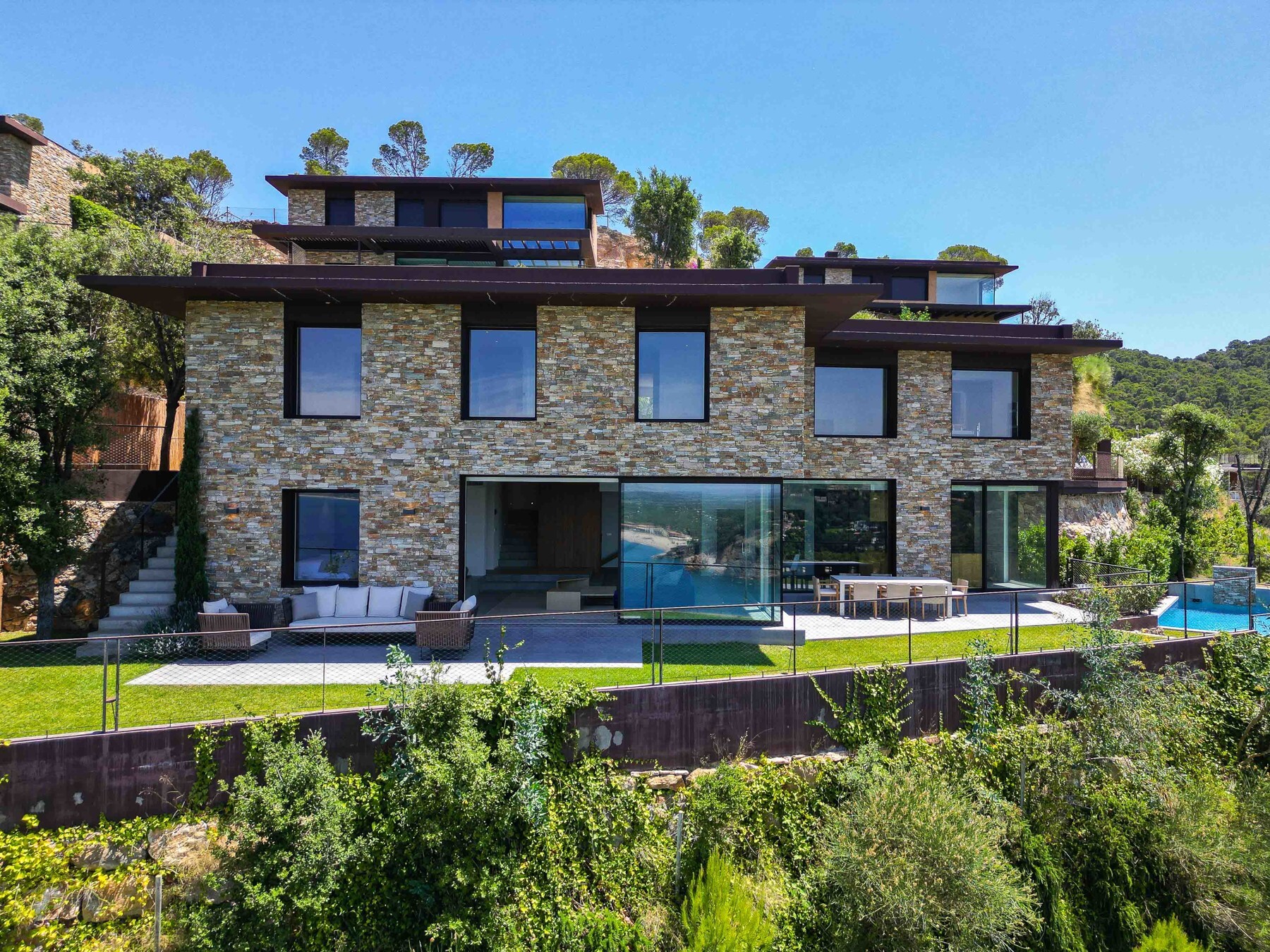  Stunning property with sea views near Sa Riera, Begur - 物件實景