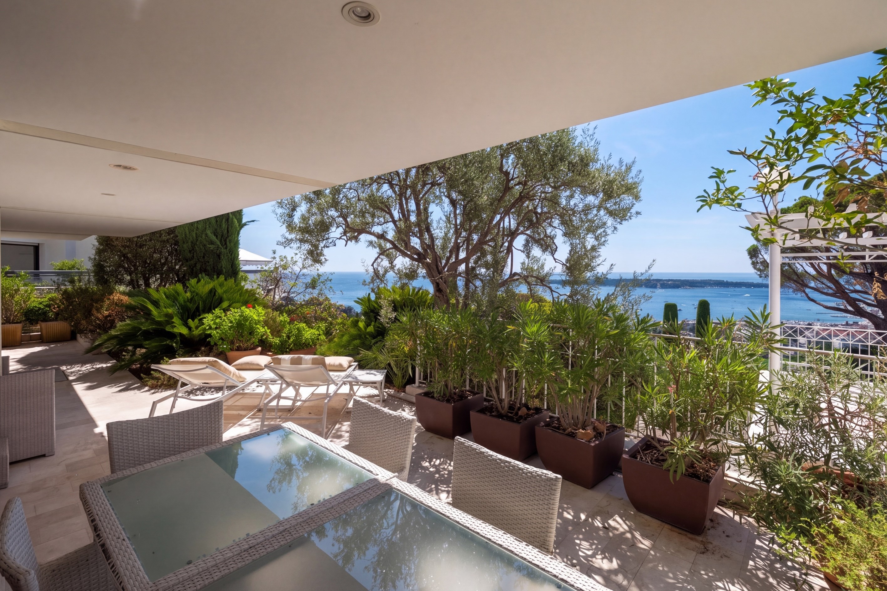  Cannes Californie, three bedroom corner apartment with 60 sqm terrace and panor… - 物件實景
