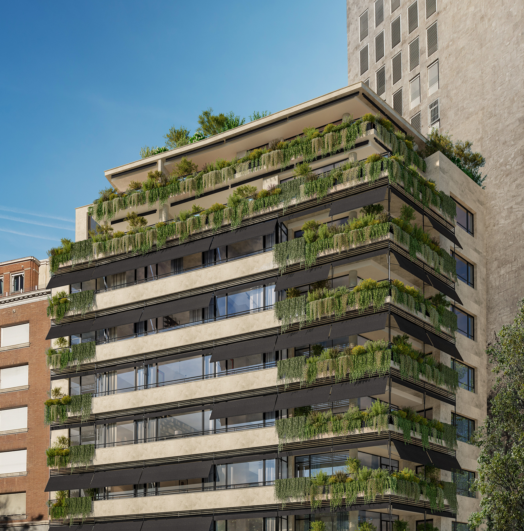  New construction floor in cutting-edge building on Paseo de la Castellana. - 物件實景