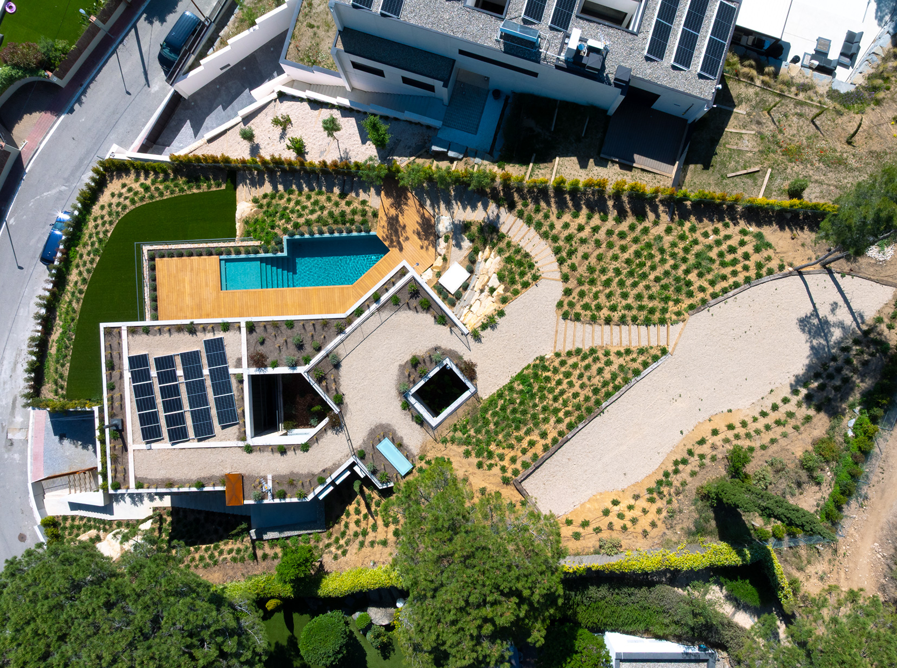  Spectacular new contemporary house with sea views in Cabrils - 物件實景
