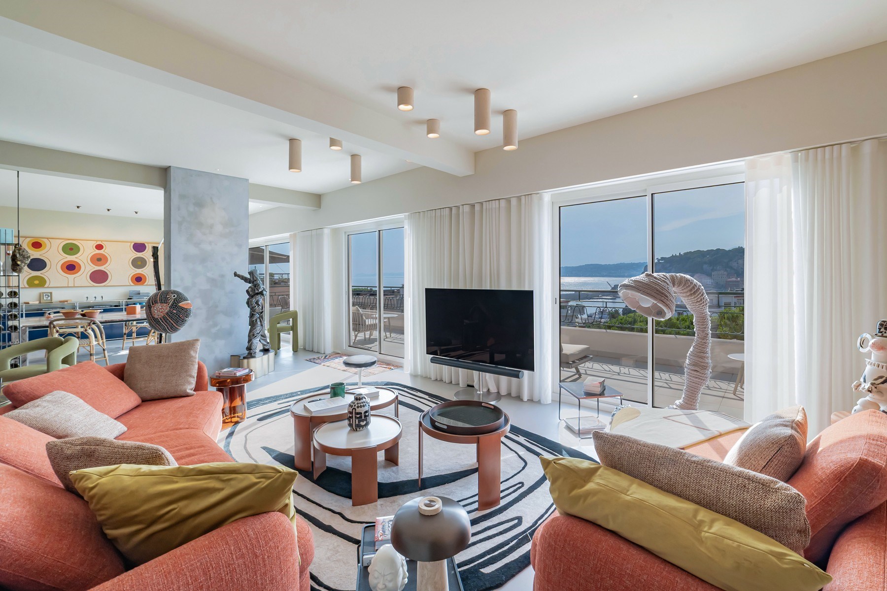  Nice Mont Boron, 111 sqm 2 bedroom apartment with 33 sqm terrace and sea views - 物件實景