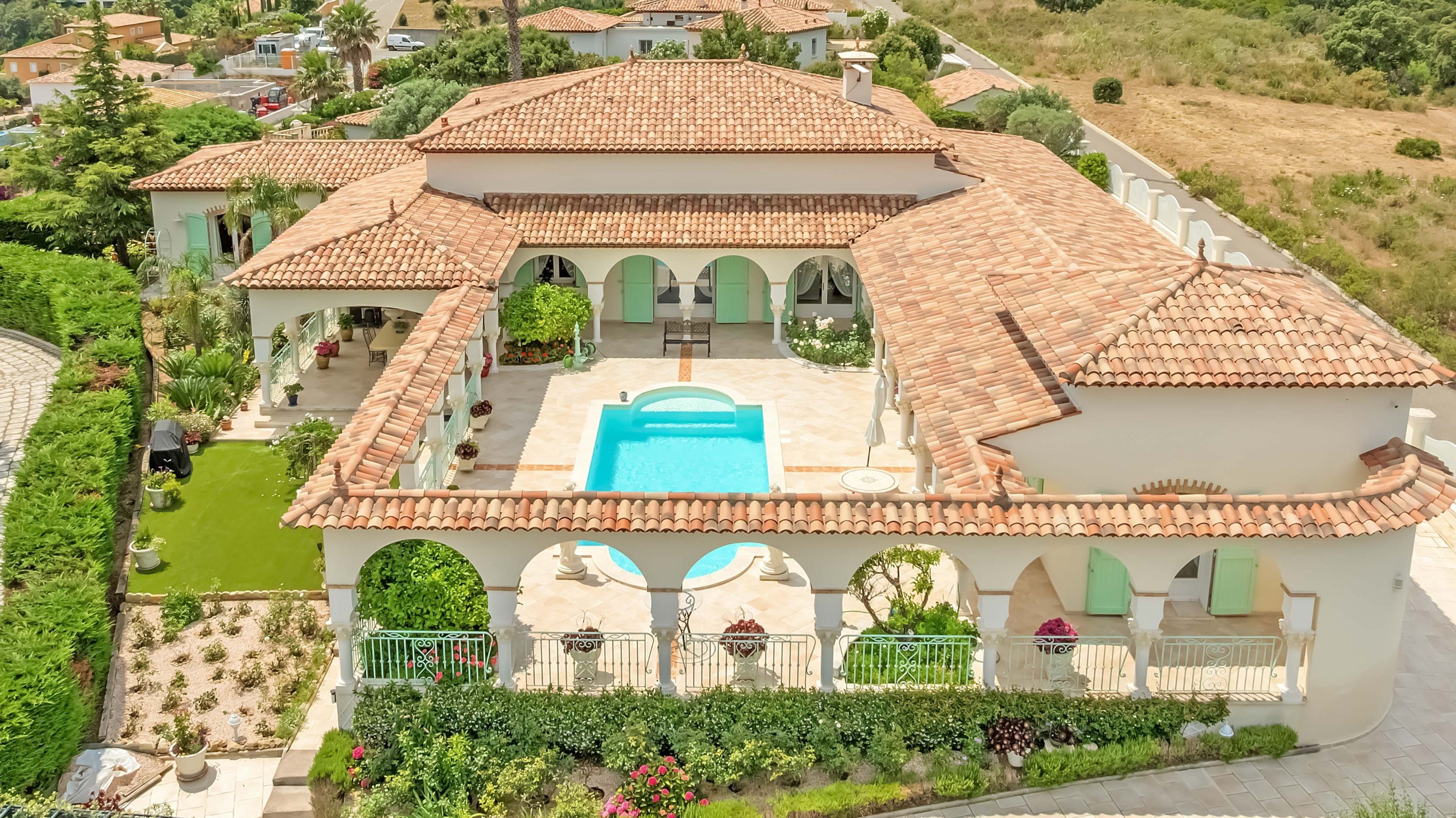  Sea view hacienda-style villa between Les Issambres and Saint-Raphaël - 物件實景