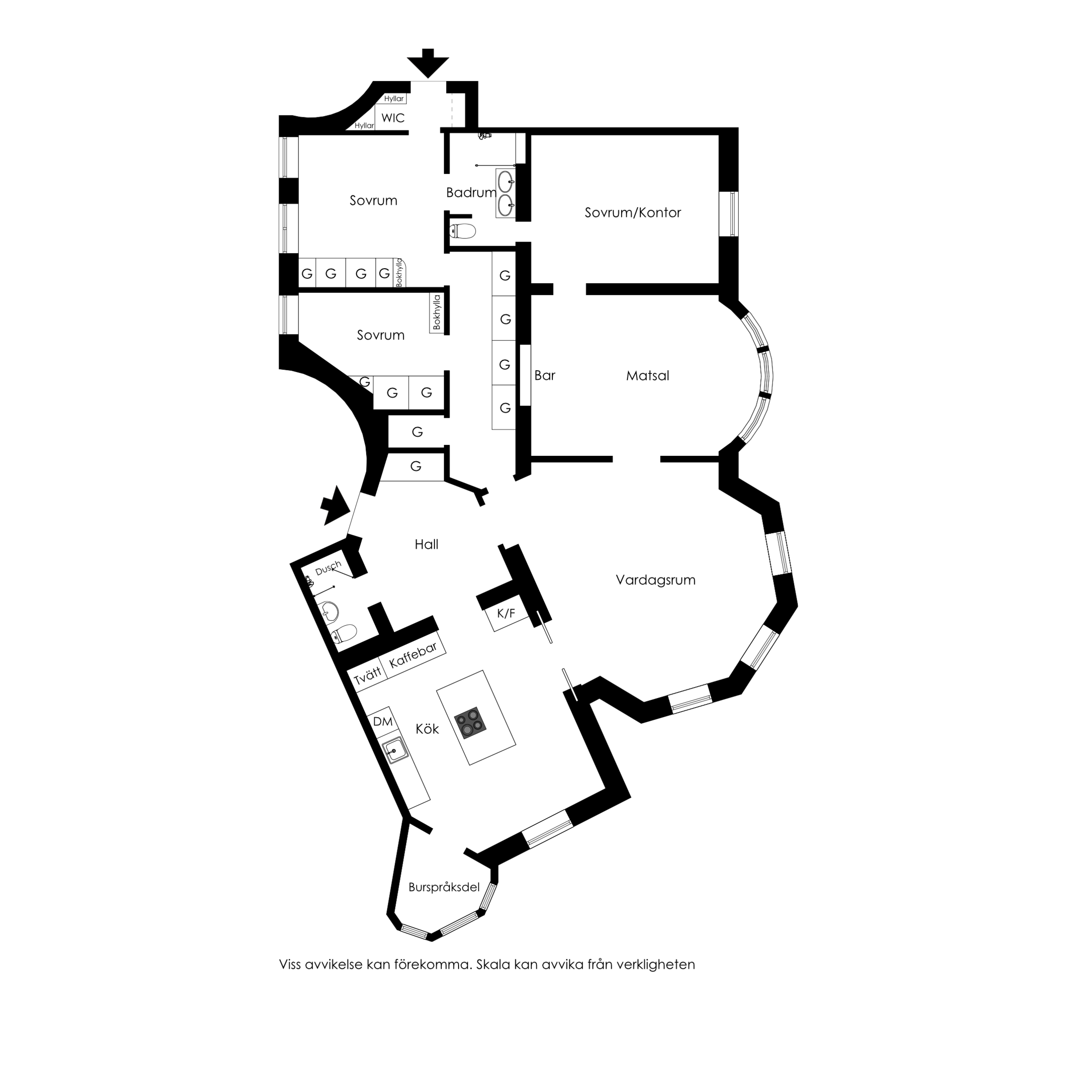  Elegant turn-of-the-century apartment in a prime elevated position - 物件實景