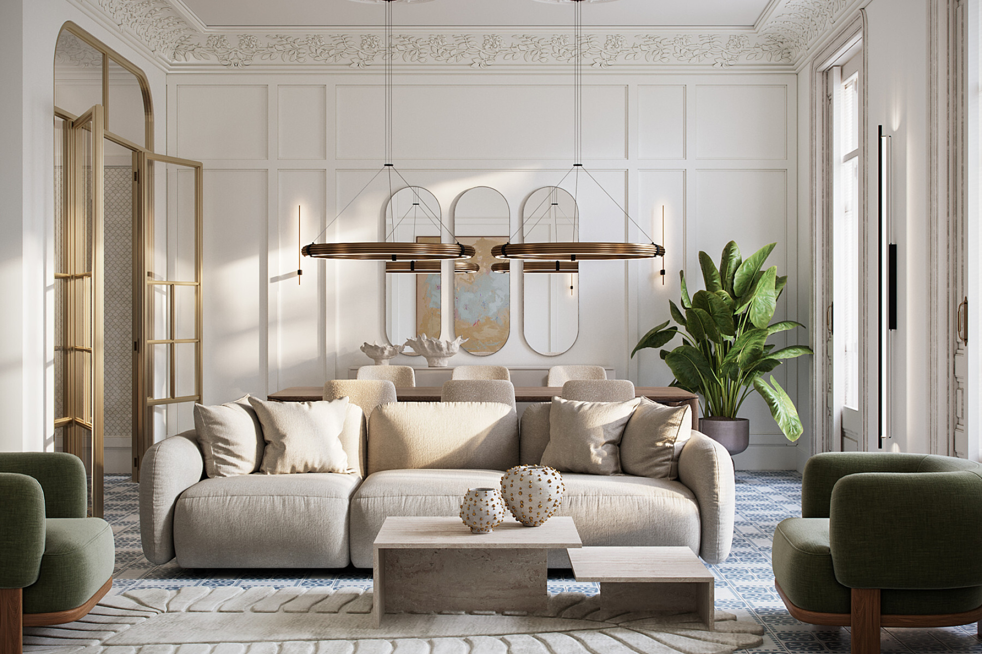  Exclusive residence with a terrace and high ceilings - 物件實景