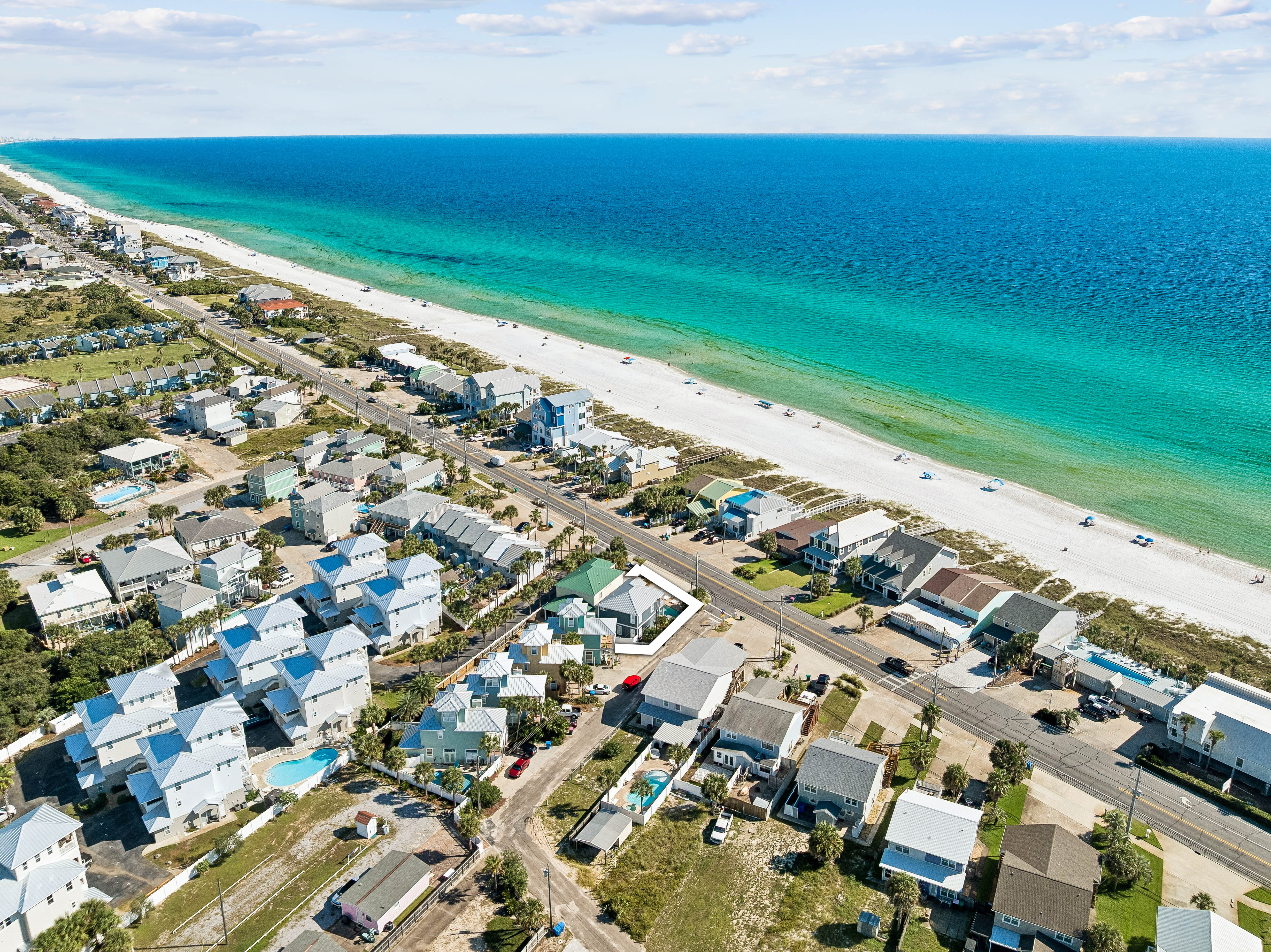  Gulf-View Coastal Retreat With Private Pool and Indoor-Outdoor Bar - 物件實景