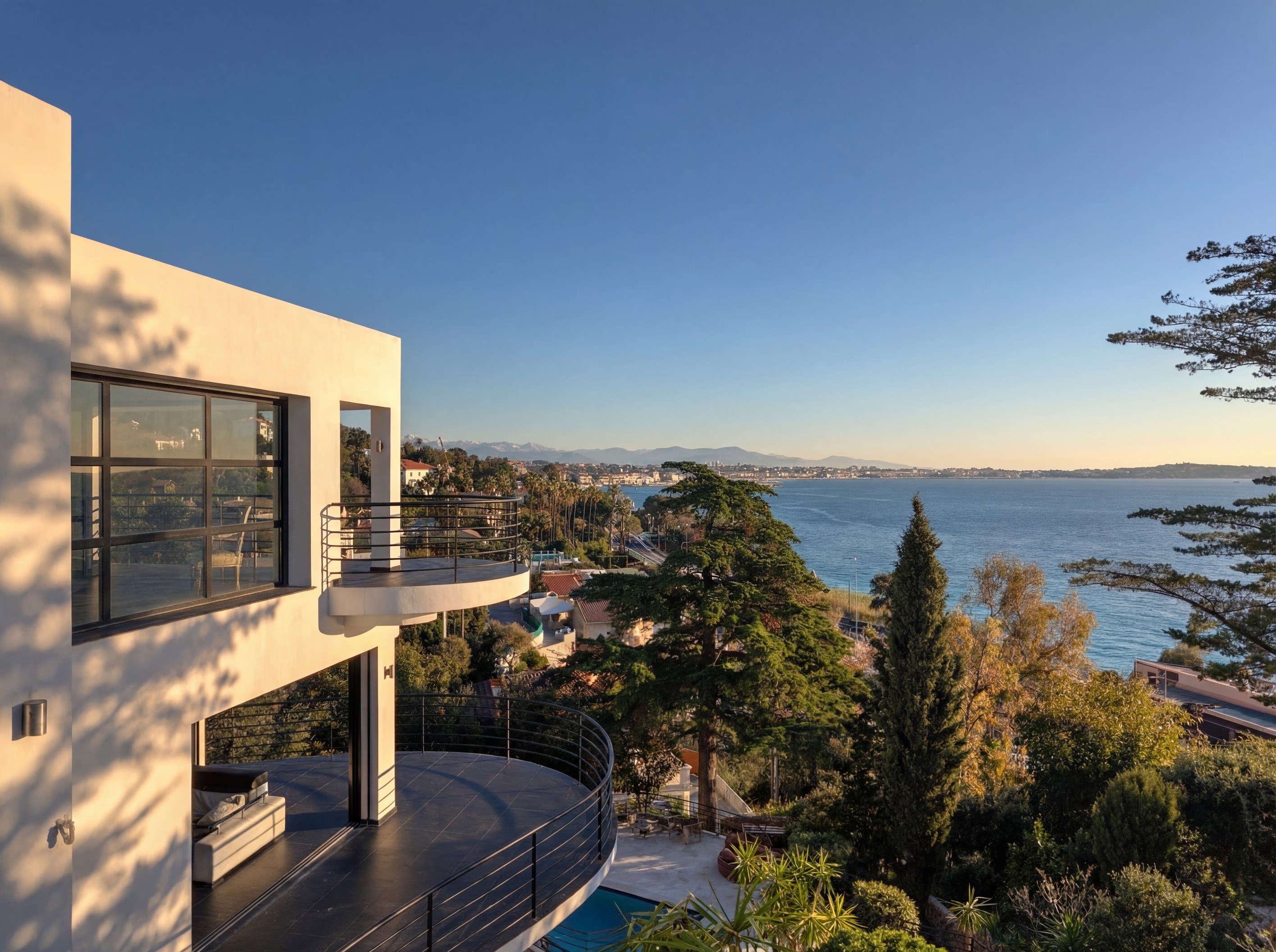  Cannes Californie villa 300 sqm sea view Cap d’Antibes 6 bedroom pool guest apa… - 物件實景