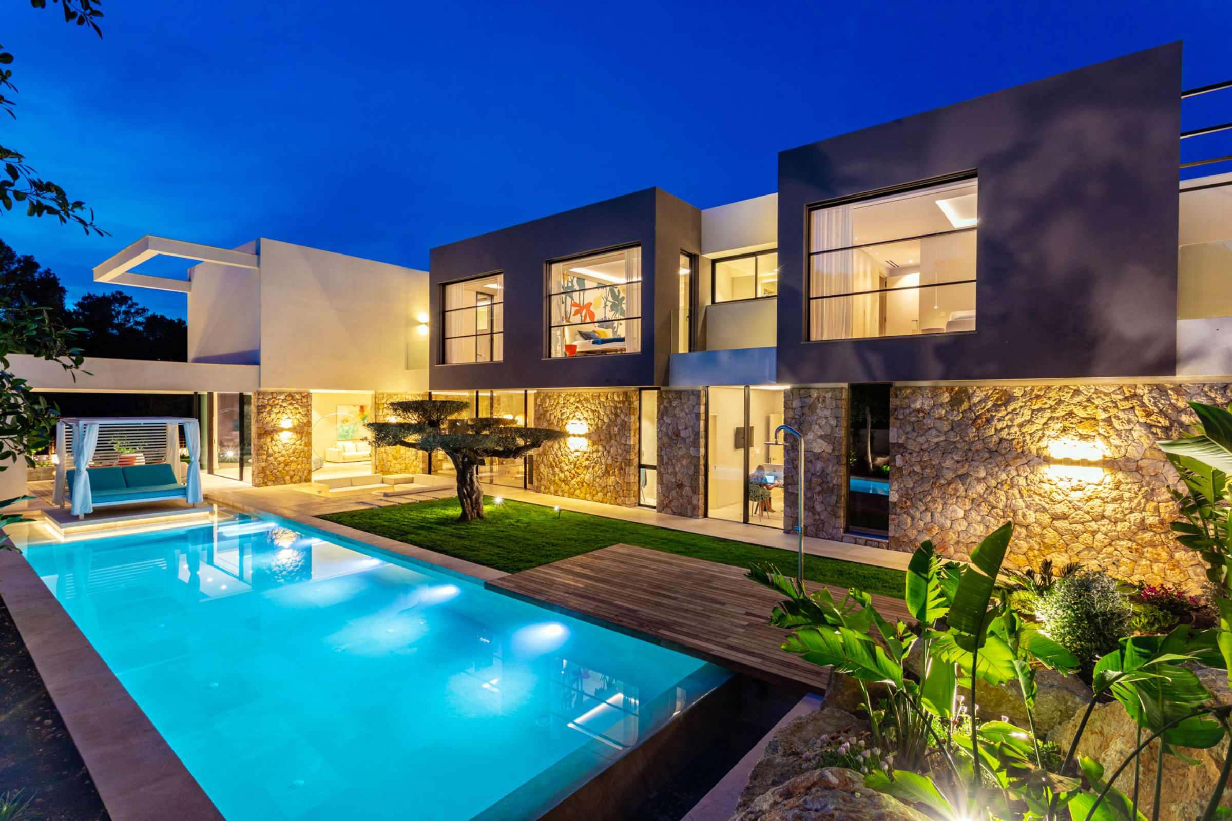  Beautiful newly built villa in Nova Santa Ponsa - 物件實景