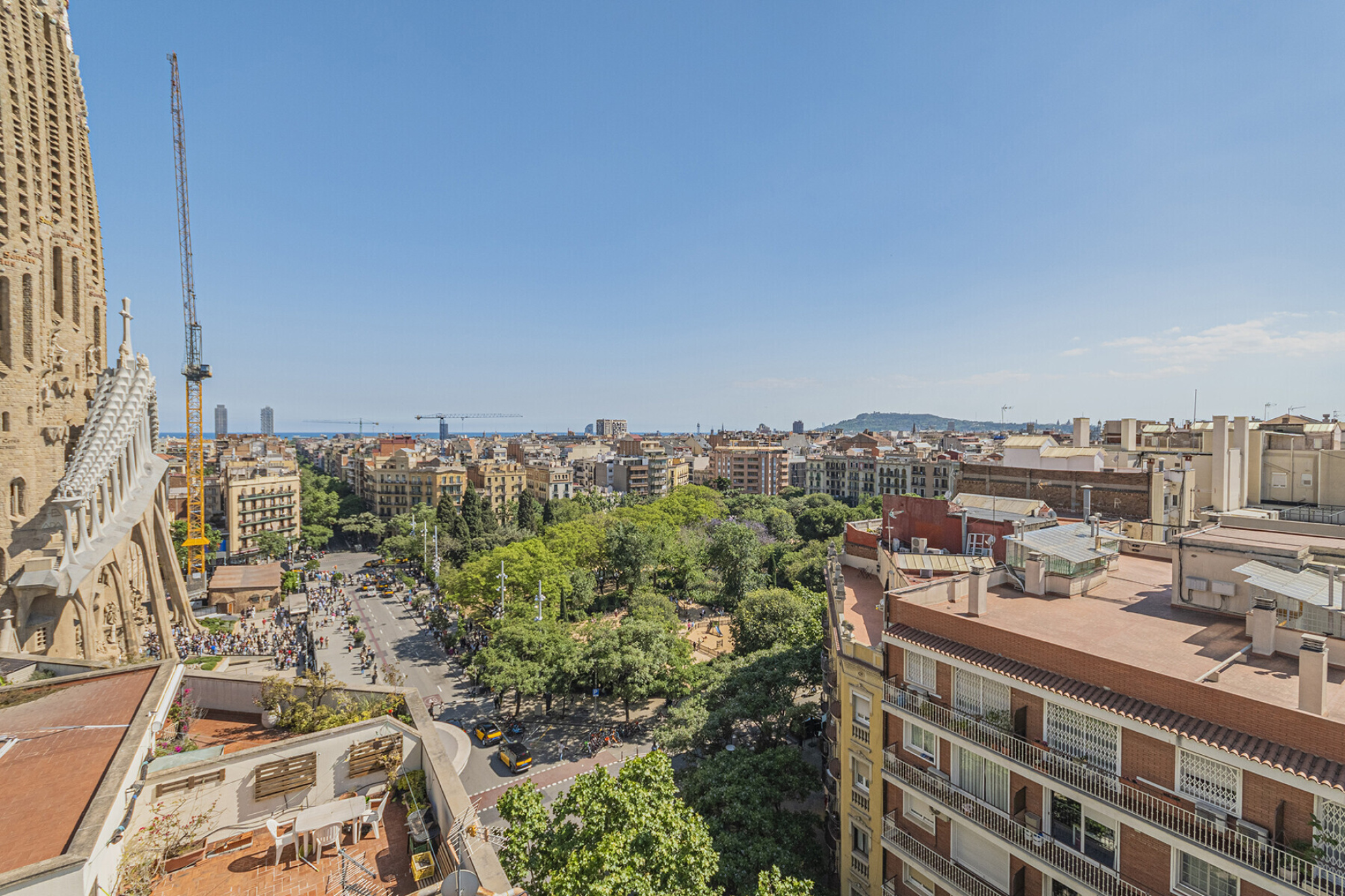  Renovated penthouse with 2 terraces and unique views of the Sagrada Familia - 物件實景