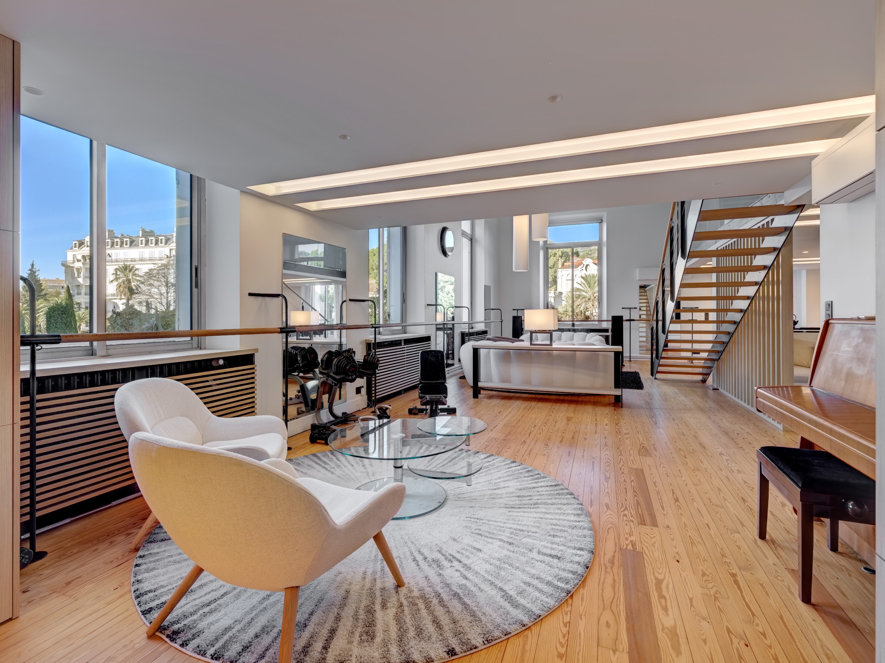  155 sqm Renovated Loft for Sale in Cannes Montfleury, Gallia Residence - 物件實景