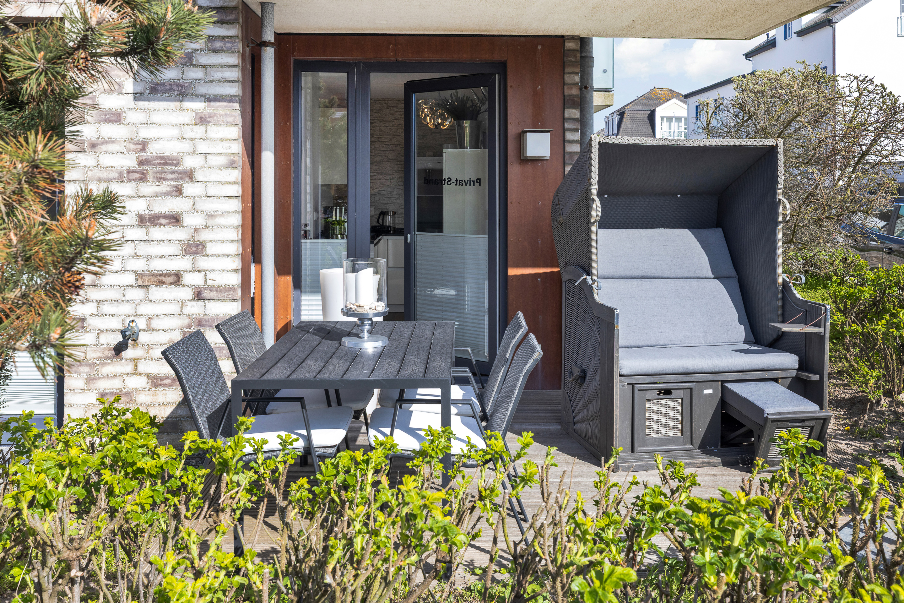  Villa Strauch: Großzügige 3-Zimmer-Wohnung mit Terrasse in Strandnähe von Wes... - 物件實景