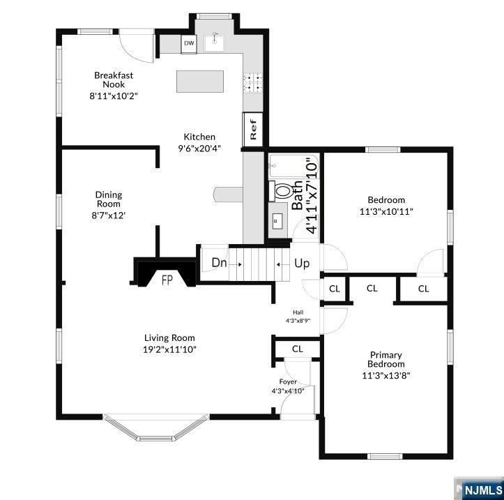 Fair Lawn, New Jersey, 07410, United States, 4 Bedrooms Bedrooms, ,2 BathroomsBathrooms,Residential,For Sale,1940655