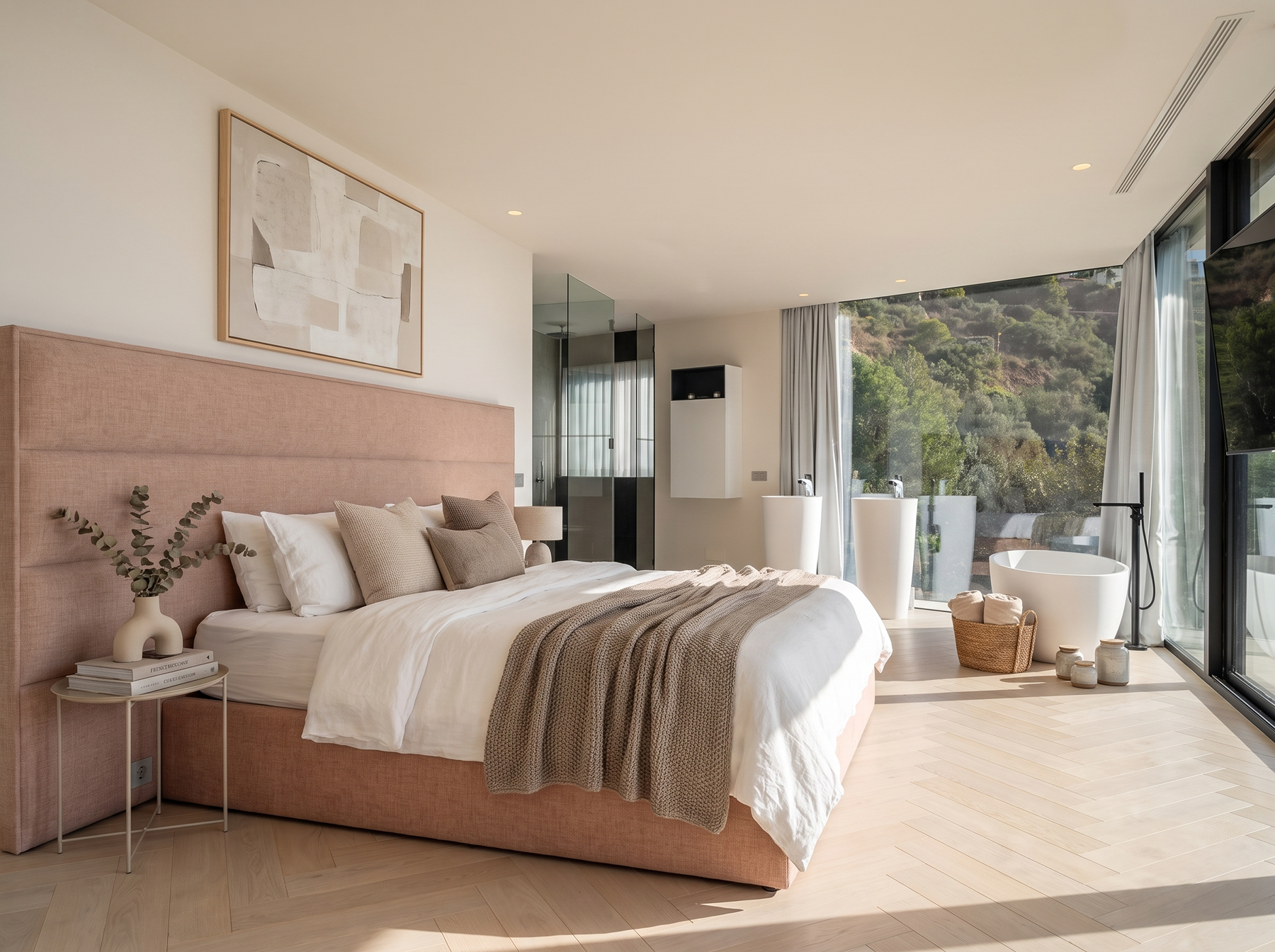 Contemporary Villa with Panoramic Sea Views in Altos de los Monteros - 物件實景