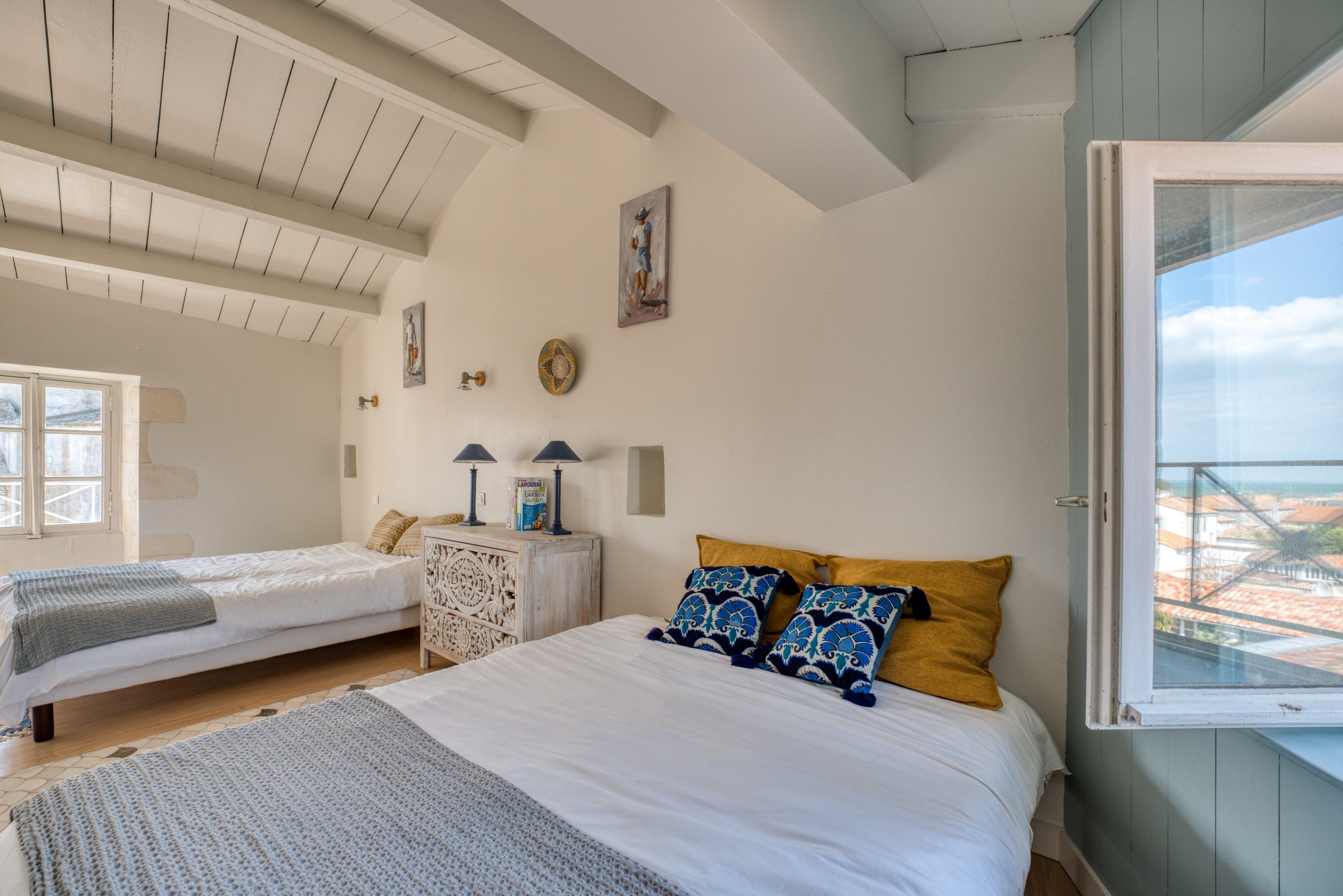  Île de Ré - Saint Martin de Ré - Unique duplex with city and ocean view - 物件實景