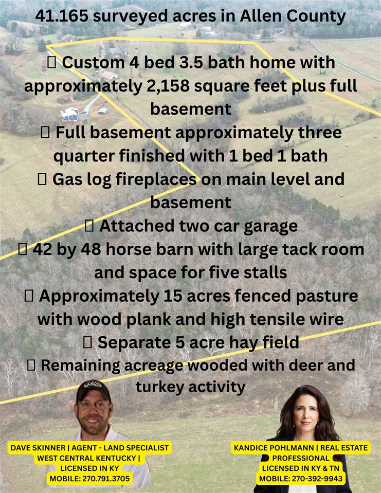 Scottsville, Kentucky, 42164, United States, 4 Bedrooms Bedrooms, ,4 BathroomsBathrooms,Residential,For Sale,2001662